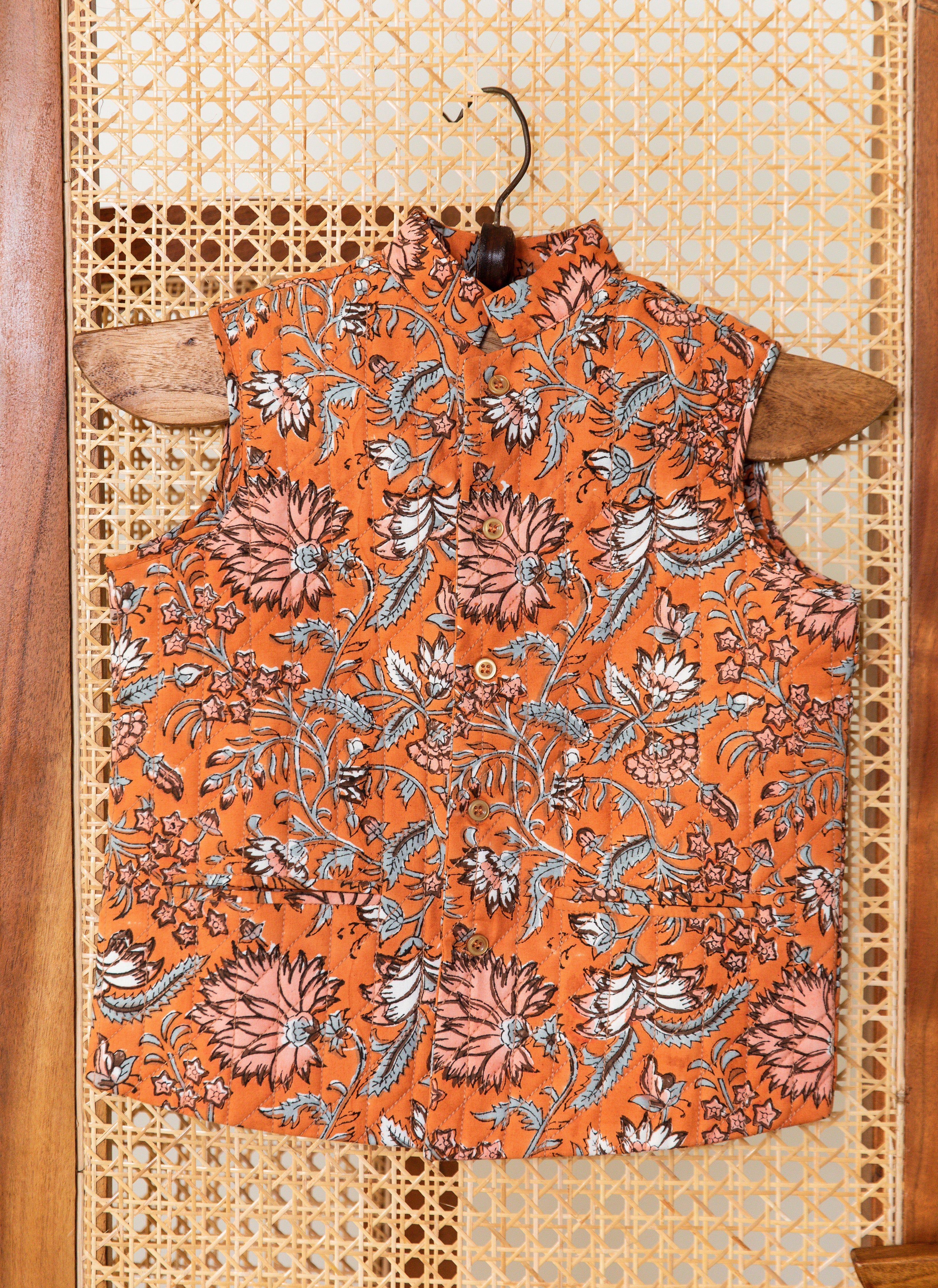 Avir Orange Set Gulabo Jaipur