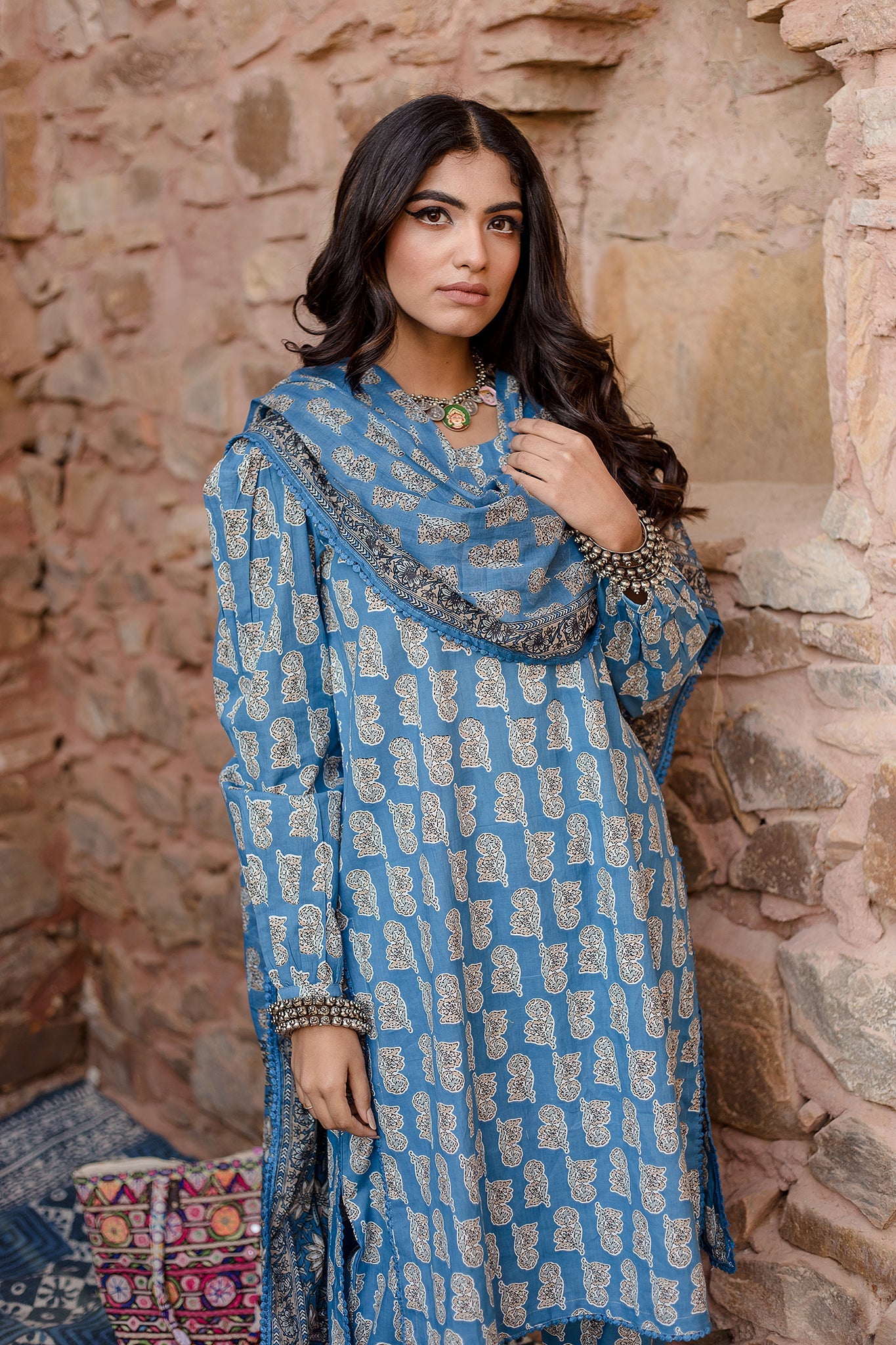 Kayal Blue Set