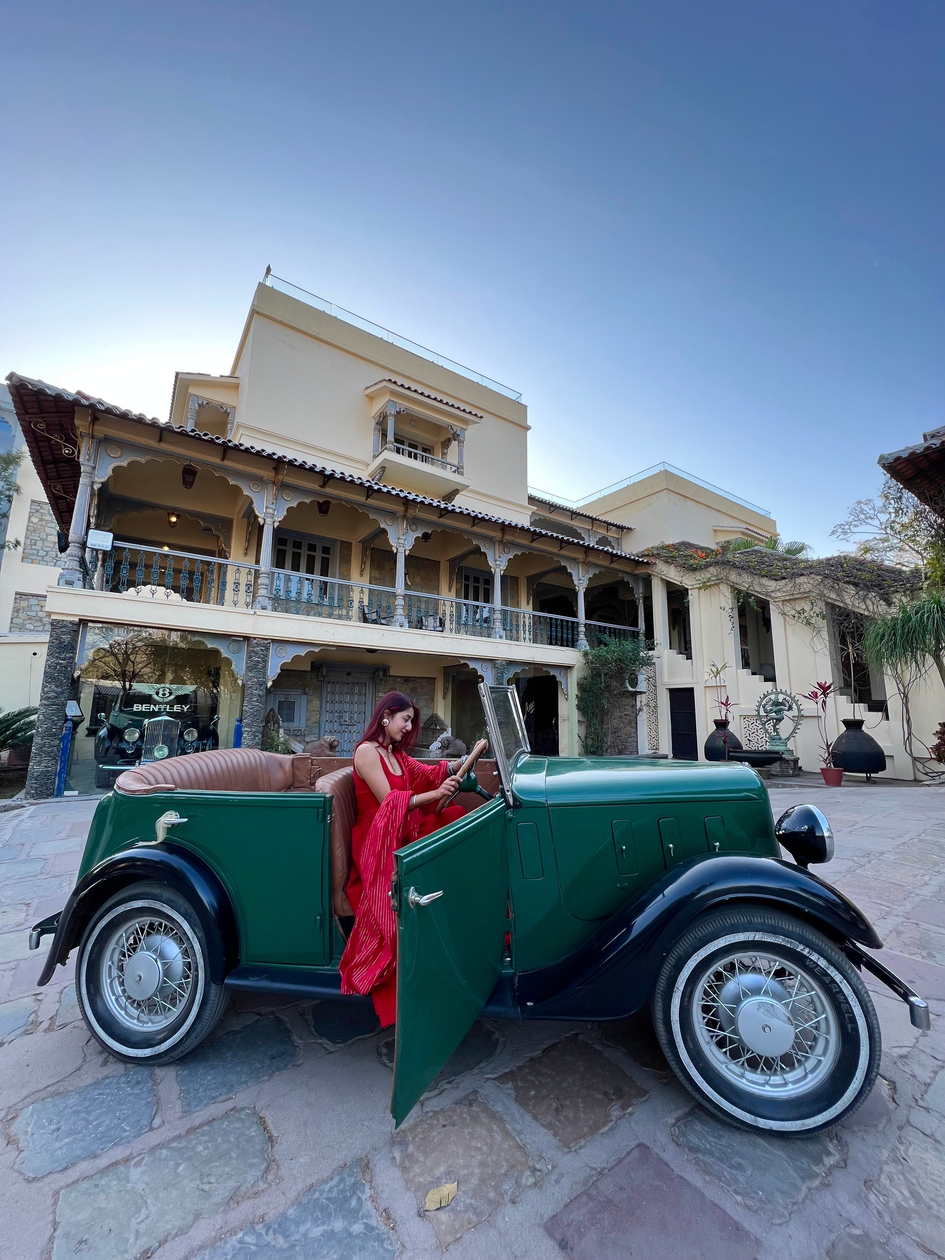 Noori Mehroon Anarkali Set