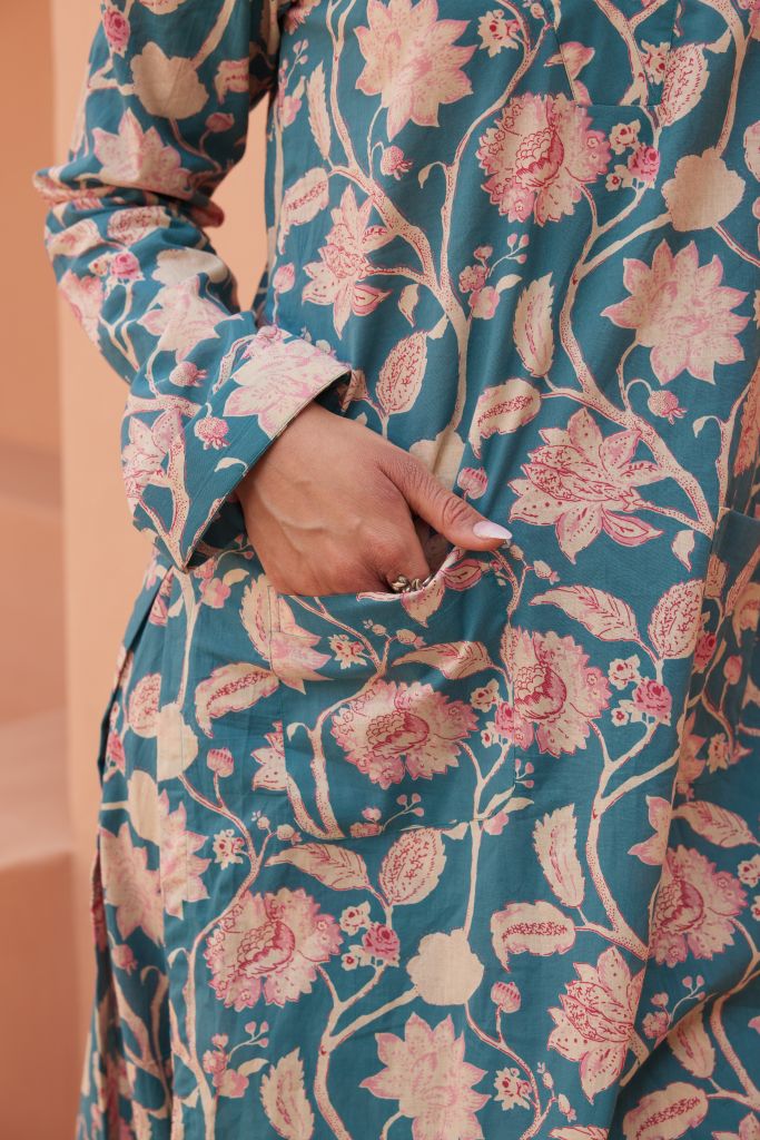 Aqil Blue Straight Set