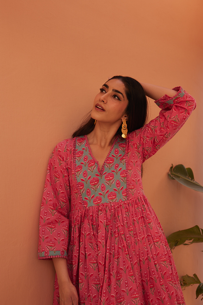 Saayba Pink Co-Ord Set