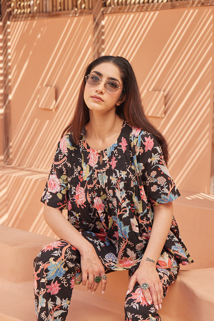 Saba Black Co-Ord Set