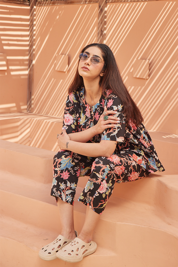 Saba Black Co-Ord Set