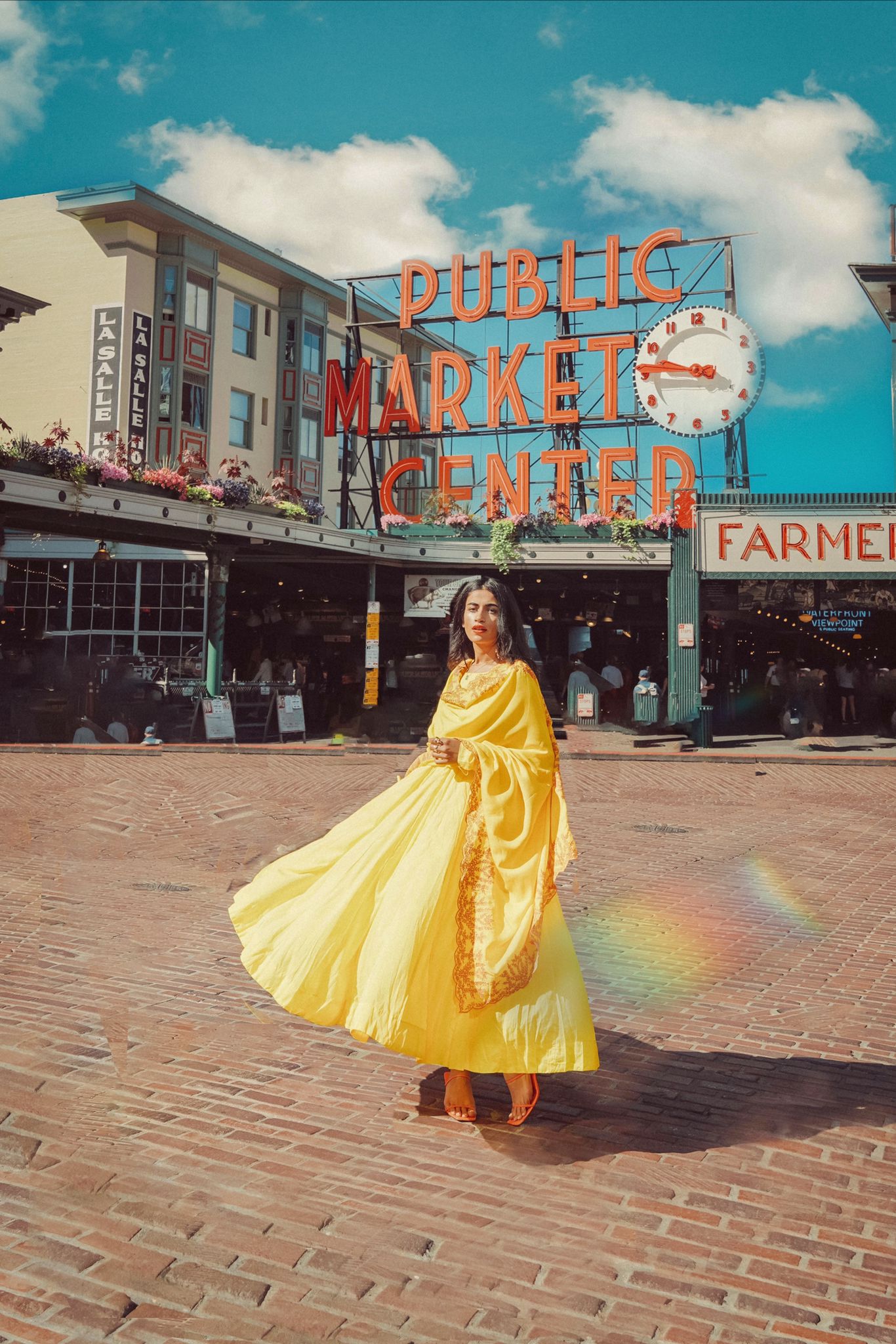 MAHNOOR YELLOW ANARKALI