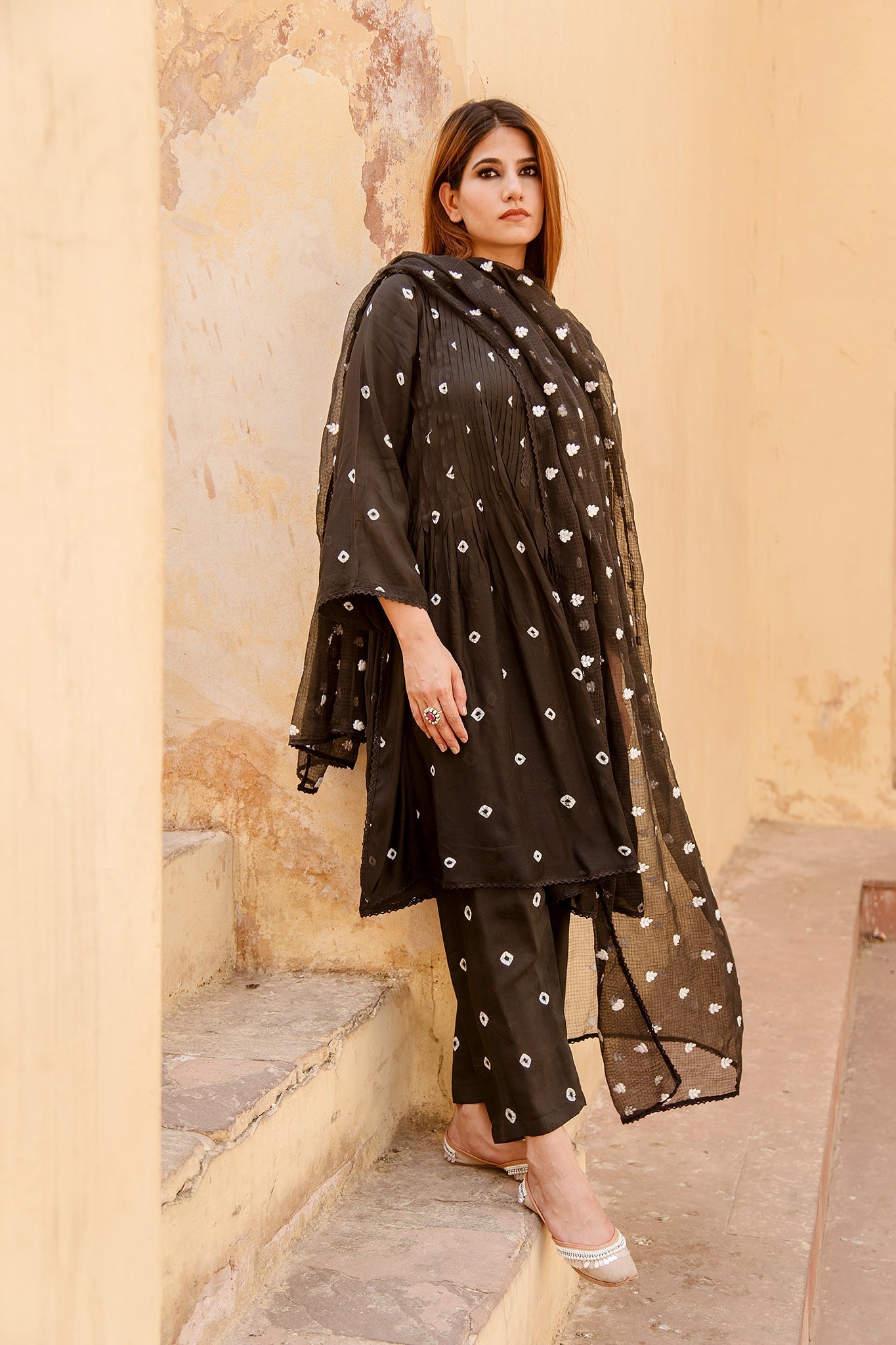 ADA BLACK SET Gulabo Jaipur