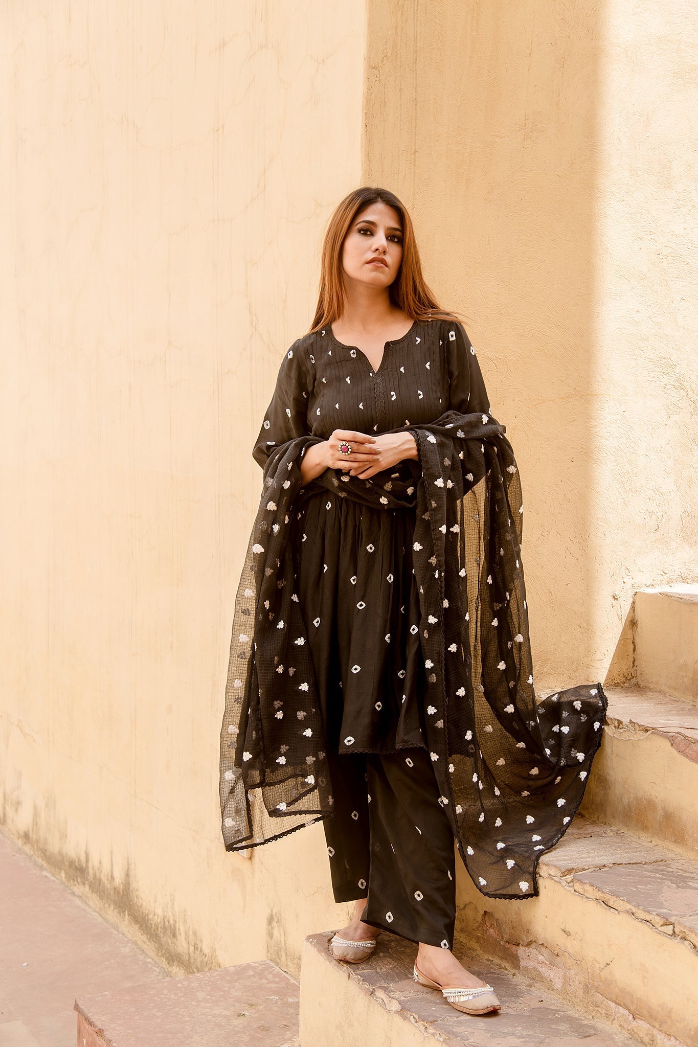 ADA BLACK SET Gulabo Jaipur