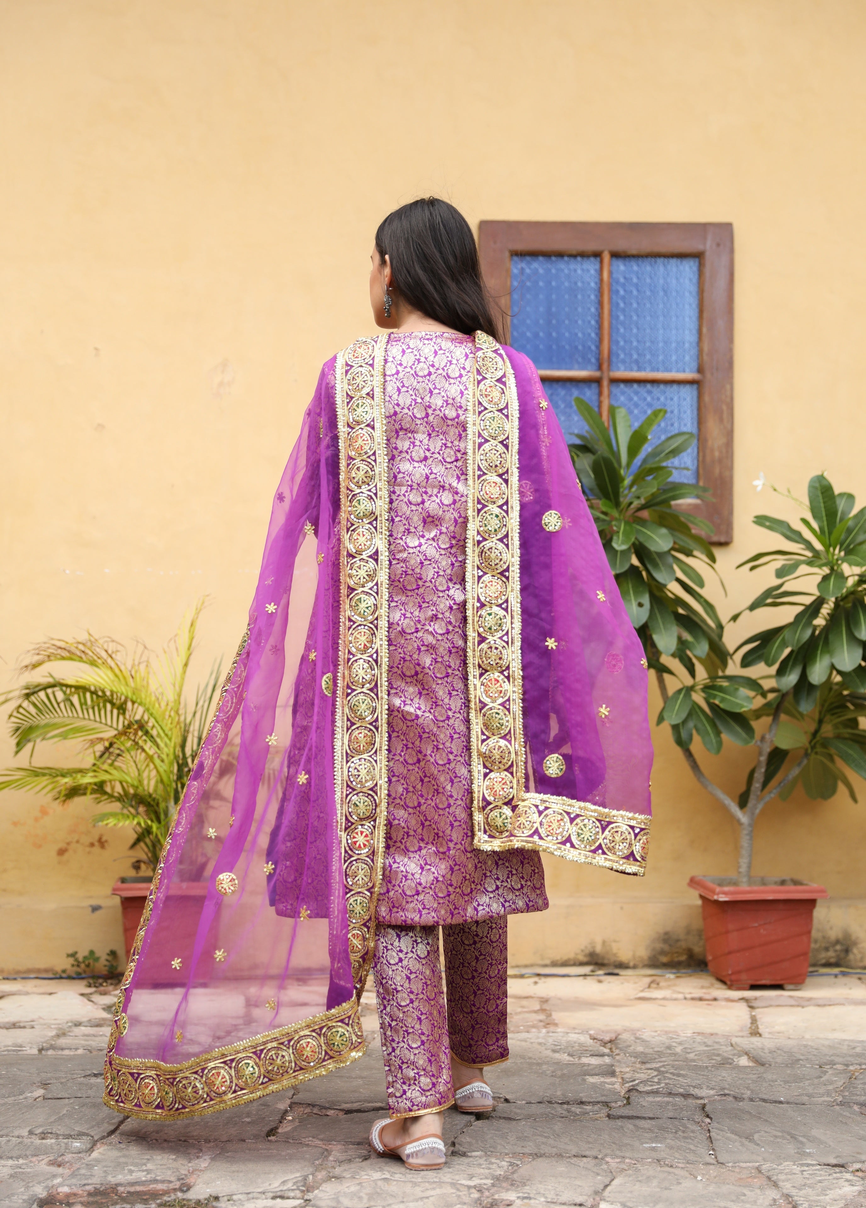 Abeer Purple Set Gulabo Jaipur