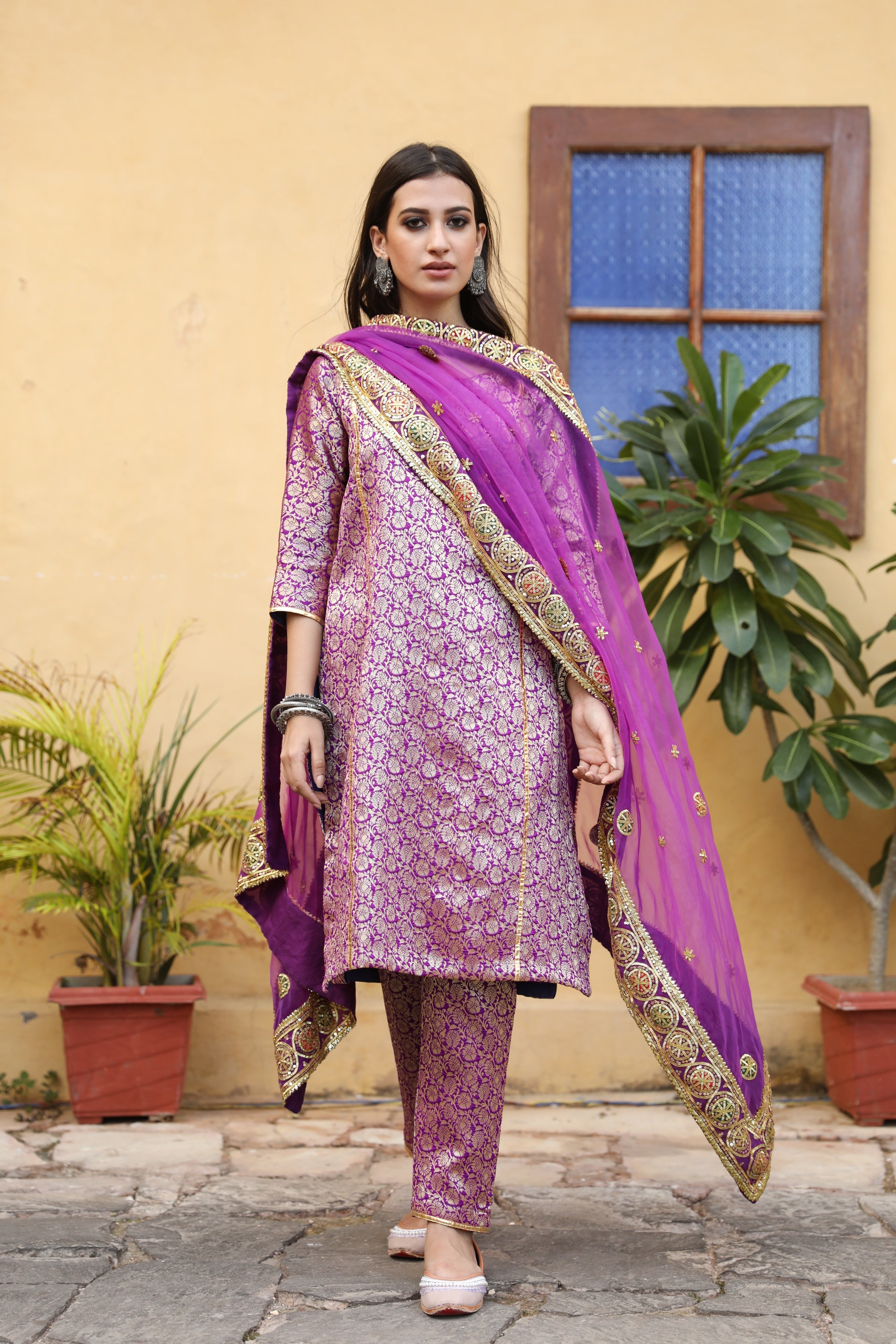 Abeer Purple Set Gulabo Jaipur