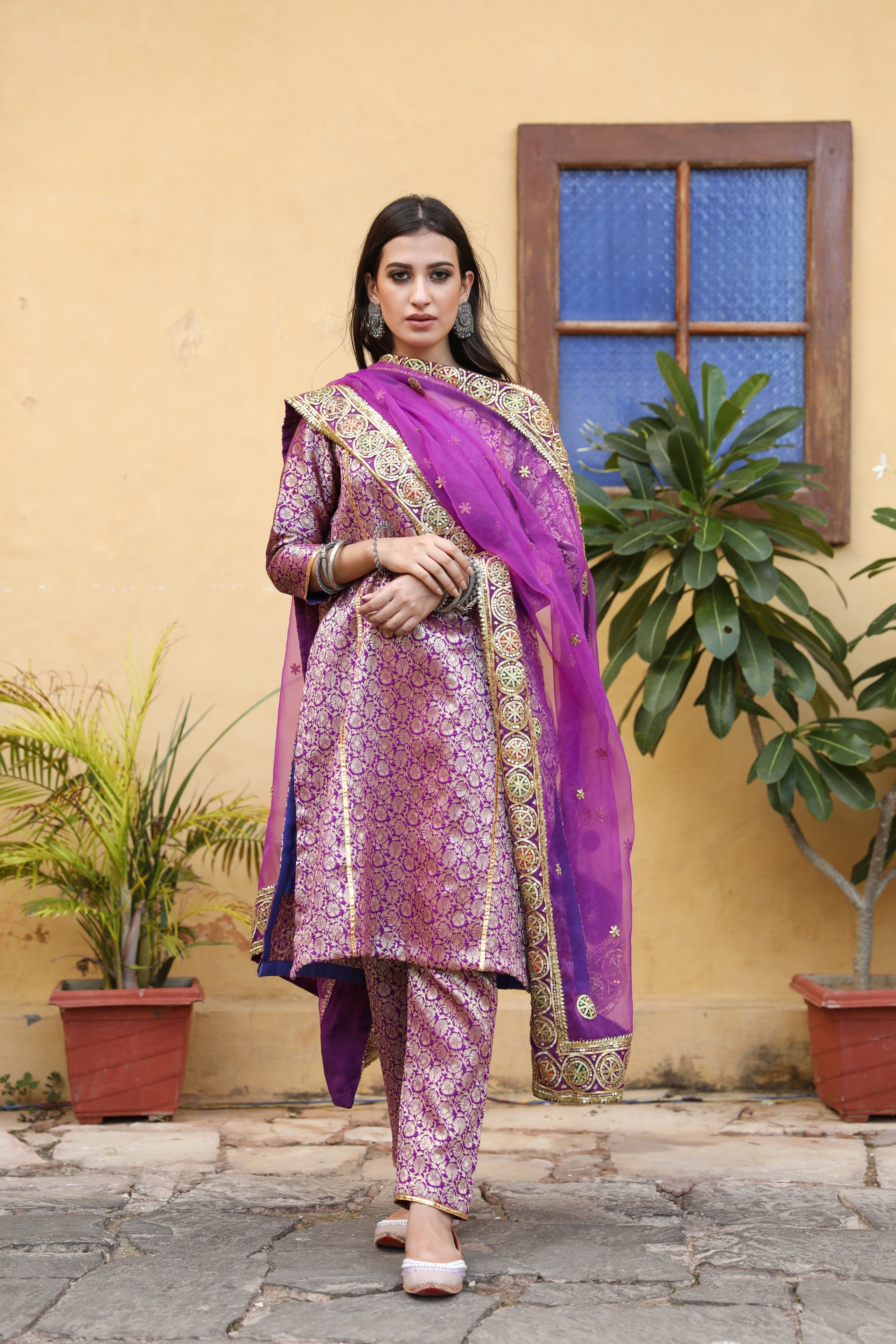 Abeer Purple Set Gulabo Jaipur