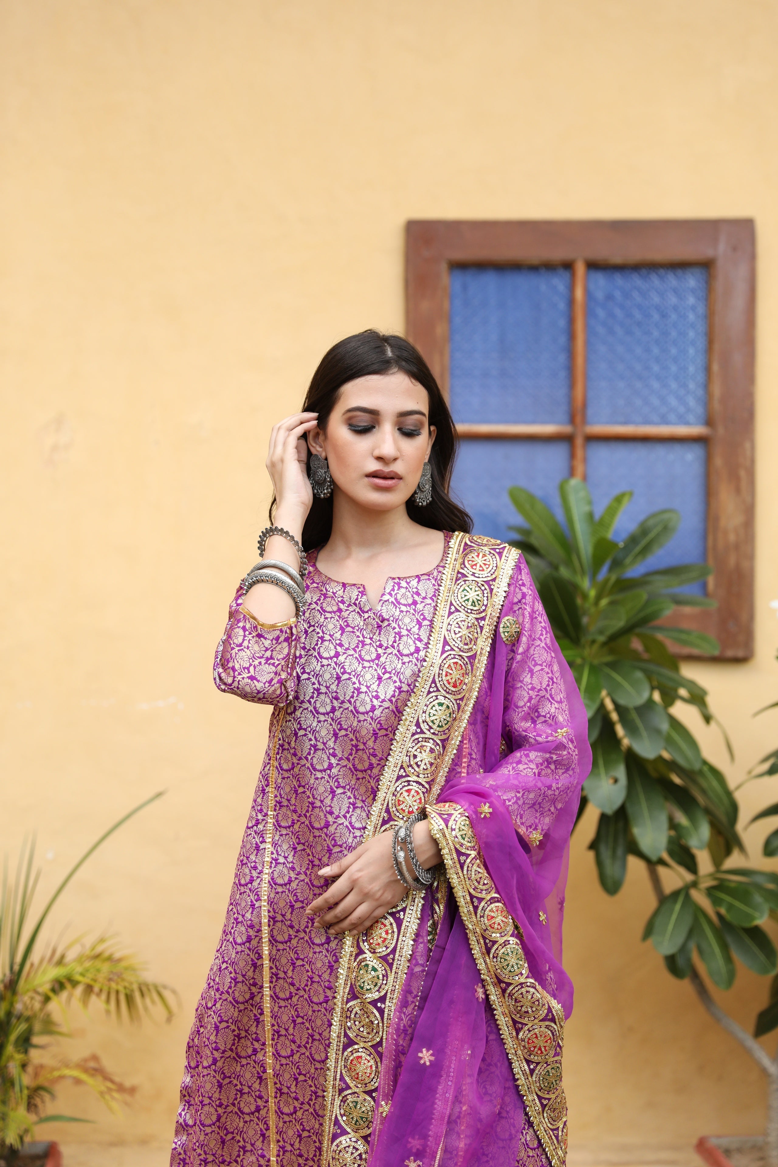 Abeer Purple Set Gulabo Jaipur