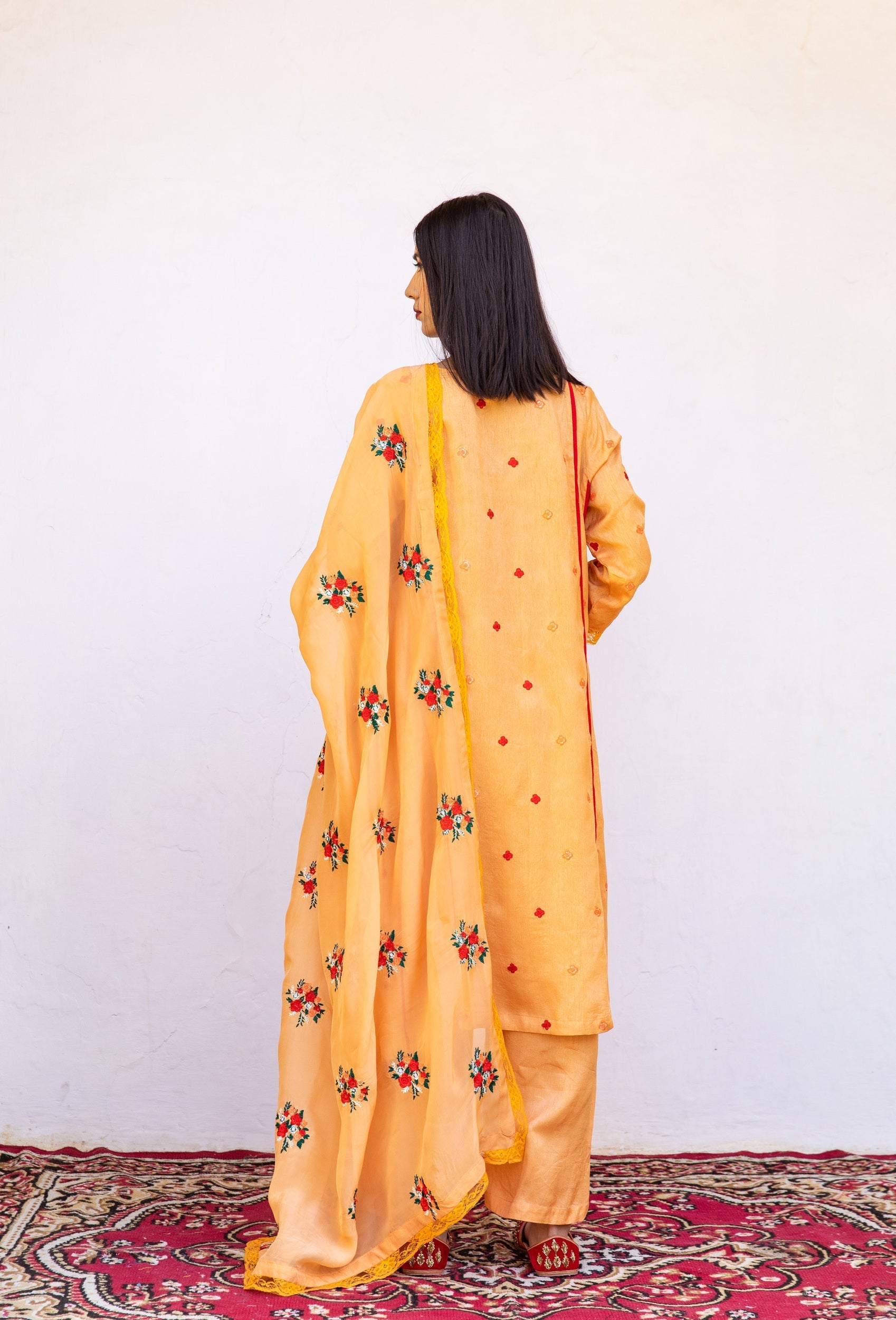 Amaira Orange Set Gulabo Jaipur