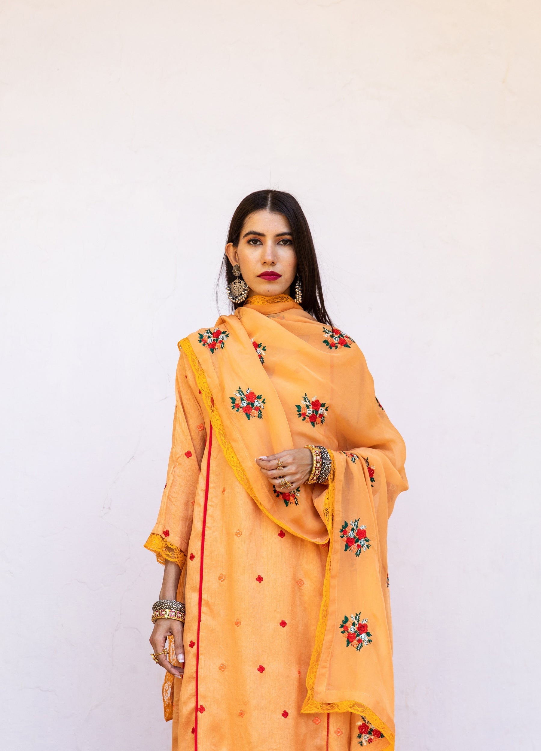 Amaira Orange Set Gulabo Jaipur