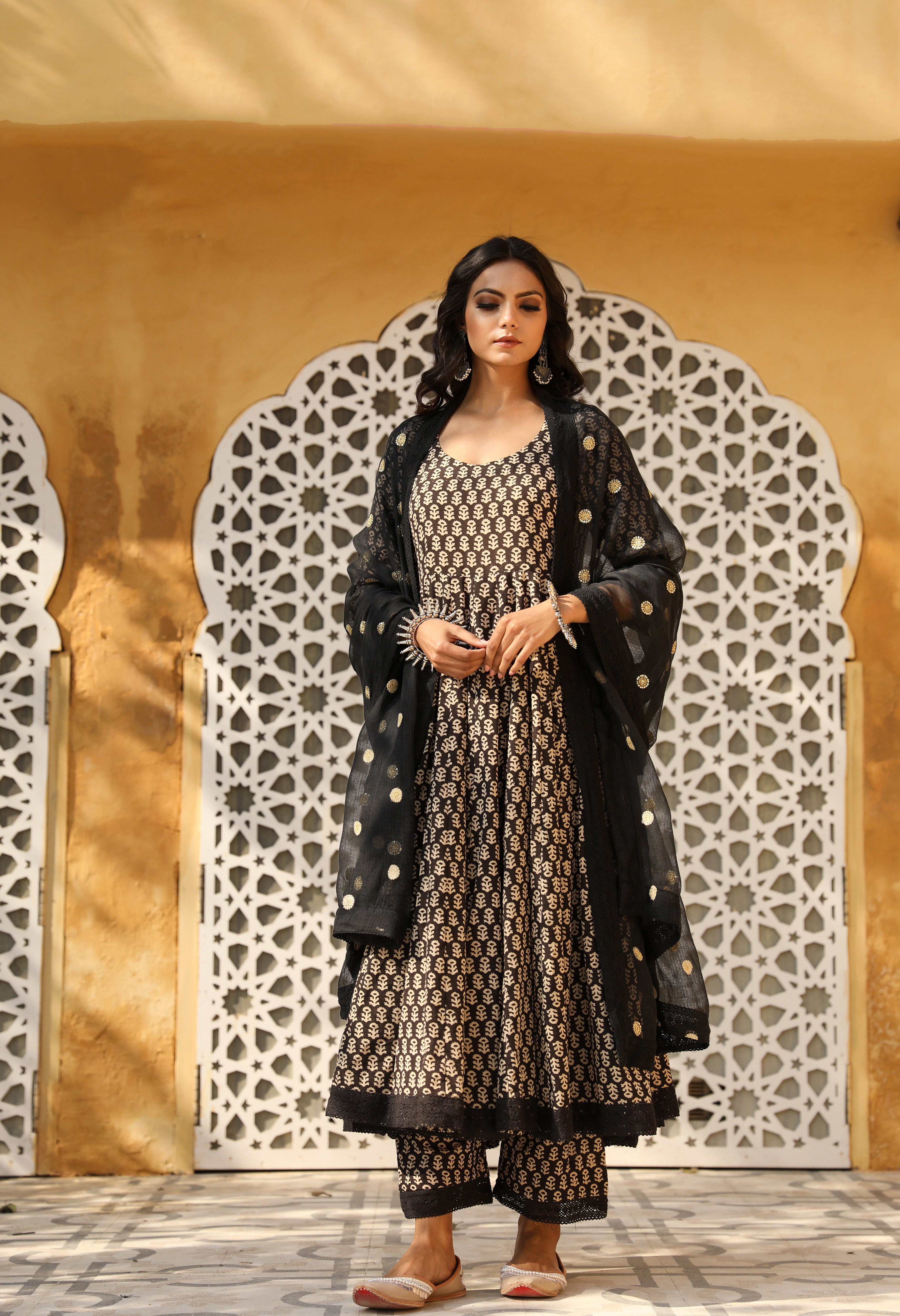 Amruta Black Set Gulabo Jaipur