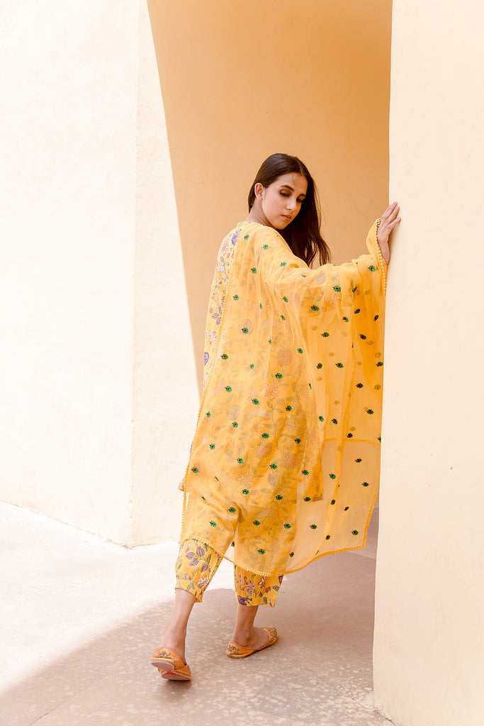 BLOOM YELLOW SET Gulabo Jaipur