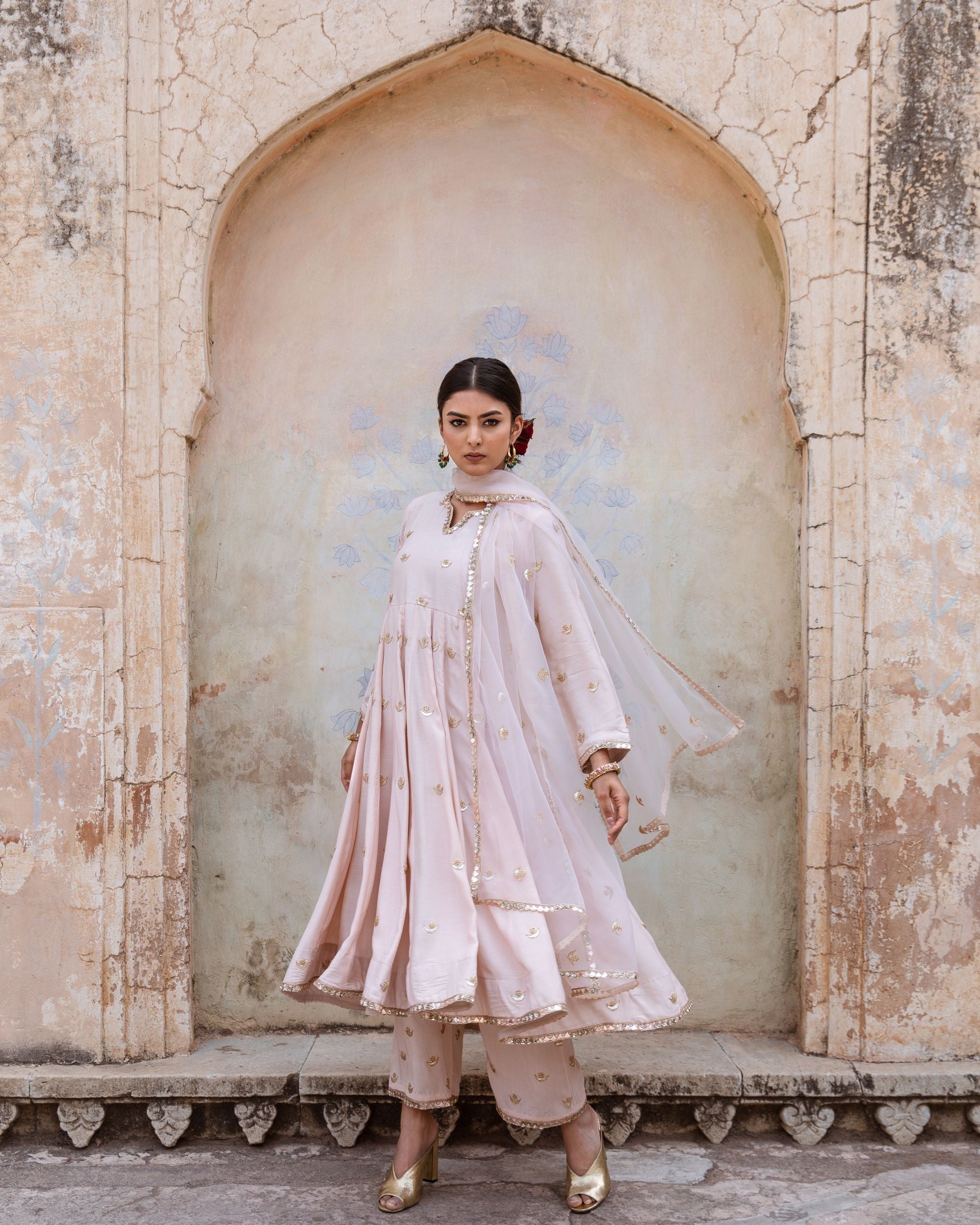 CHANDNI PINK SET Gulabo Jaipur