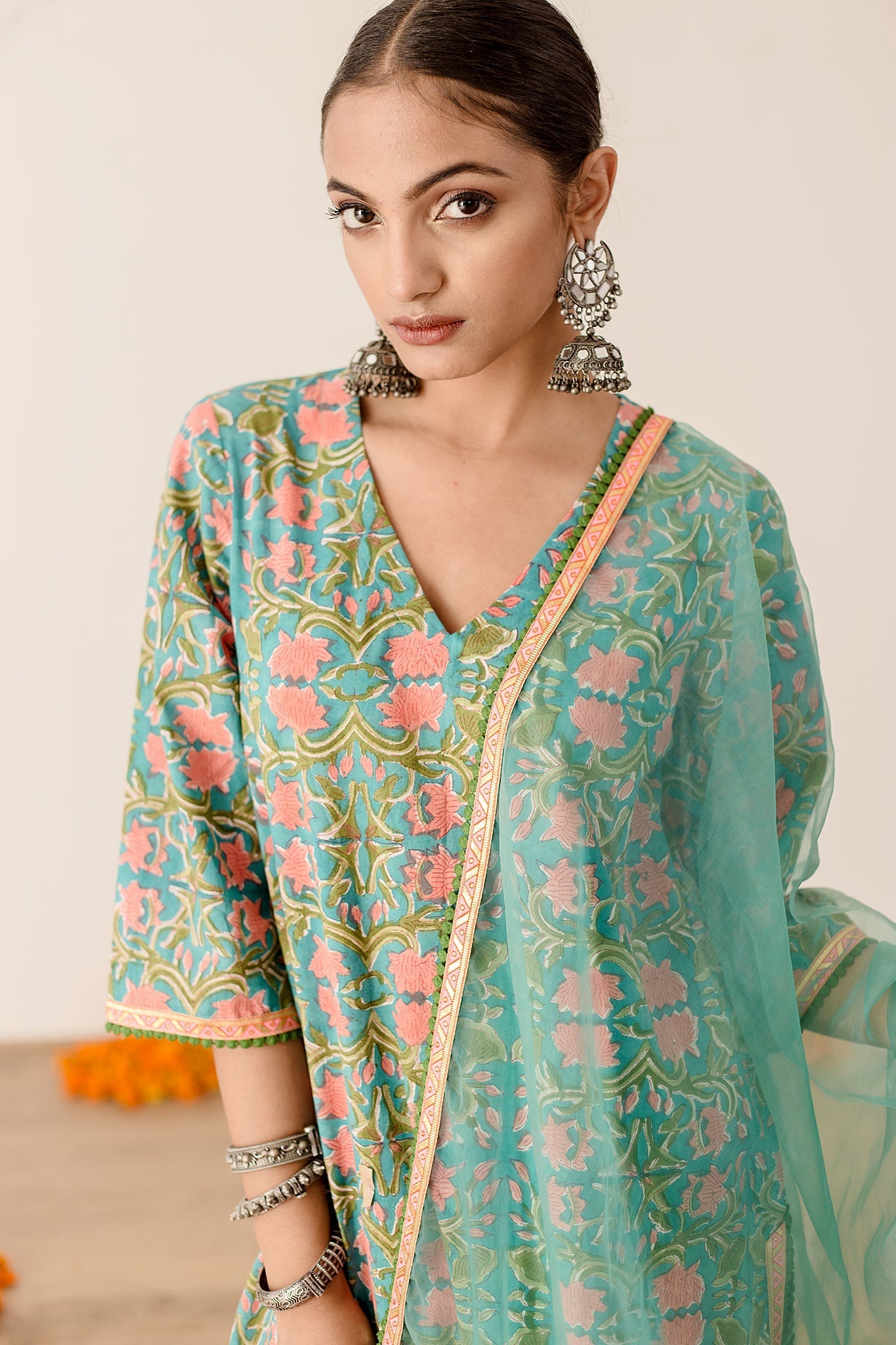 DIA MINT STRAIGHT SET Gulabo Jaipur