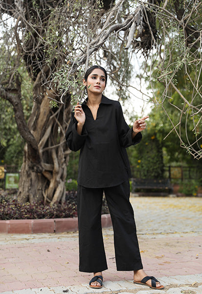 EKTA BLACK CO-ORD Gulabo Jaipur