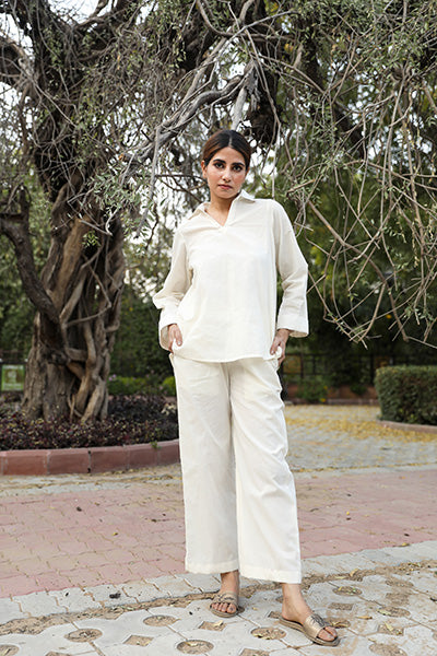 EKTA WHITE CO-ORD Gulabo Jaipur