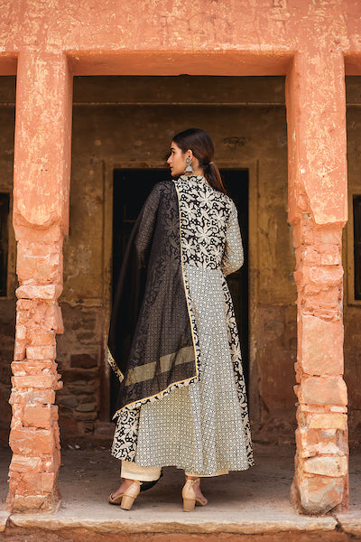 Farida Black Set Gulabo Jaipur