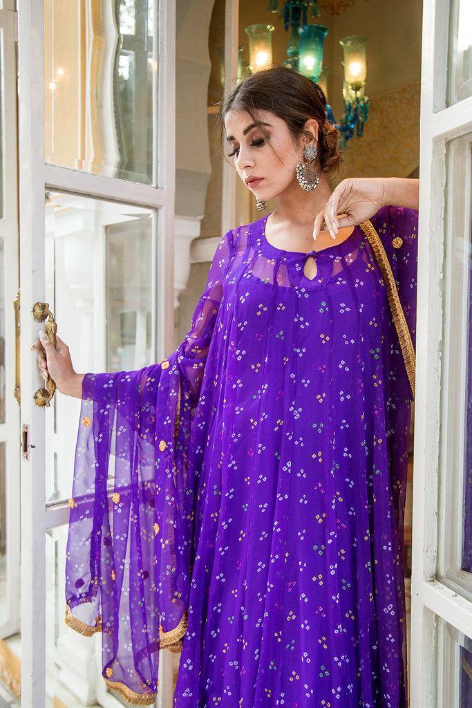 Gomti Purple Set Gulabo Jaipur