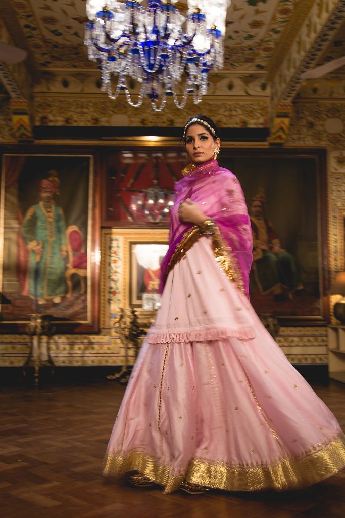 IMAMA PINK SHARARA SET Gulabo Jaipur