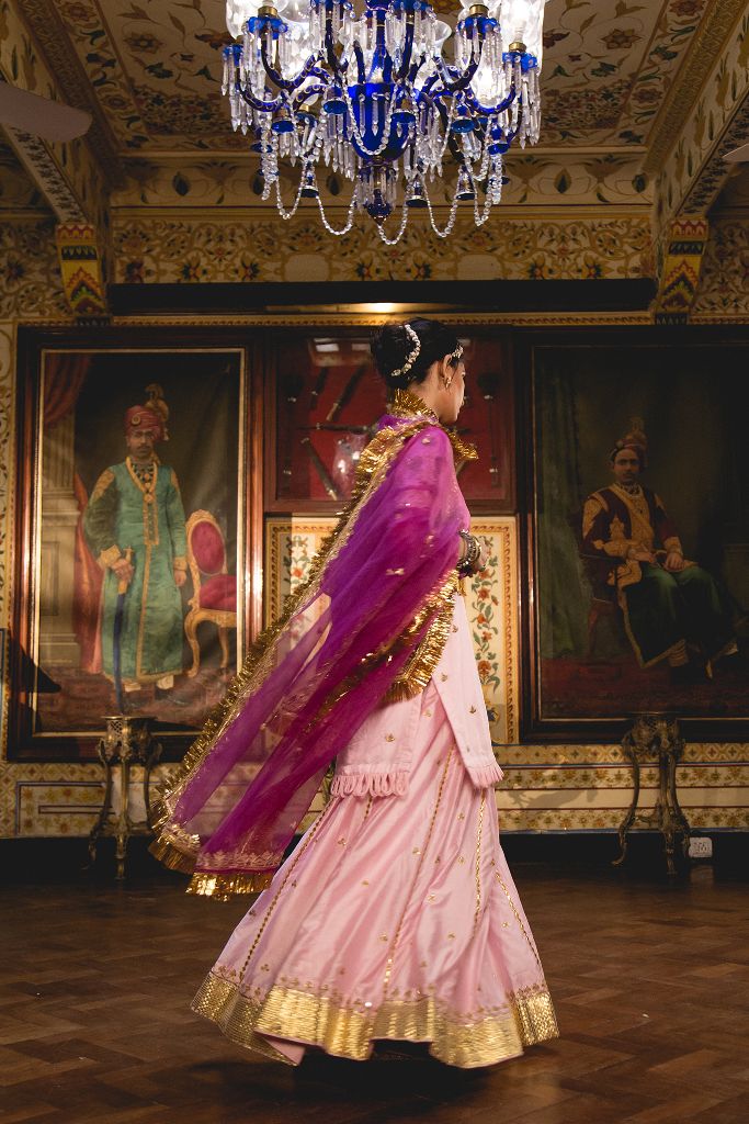 IMAMA PINK SHARARA SET Gulabo Jaipur