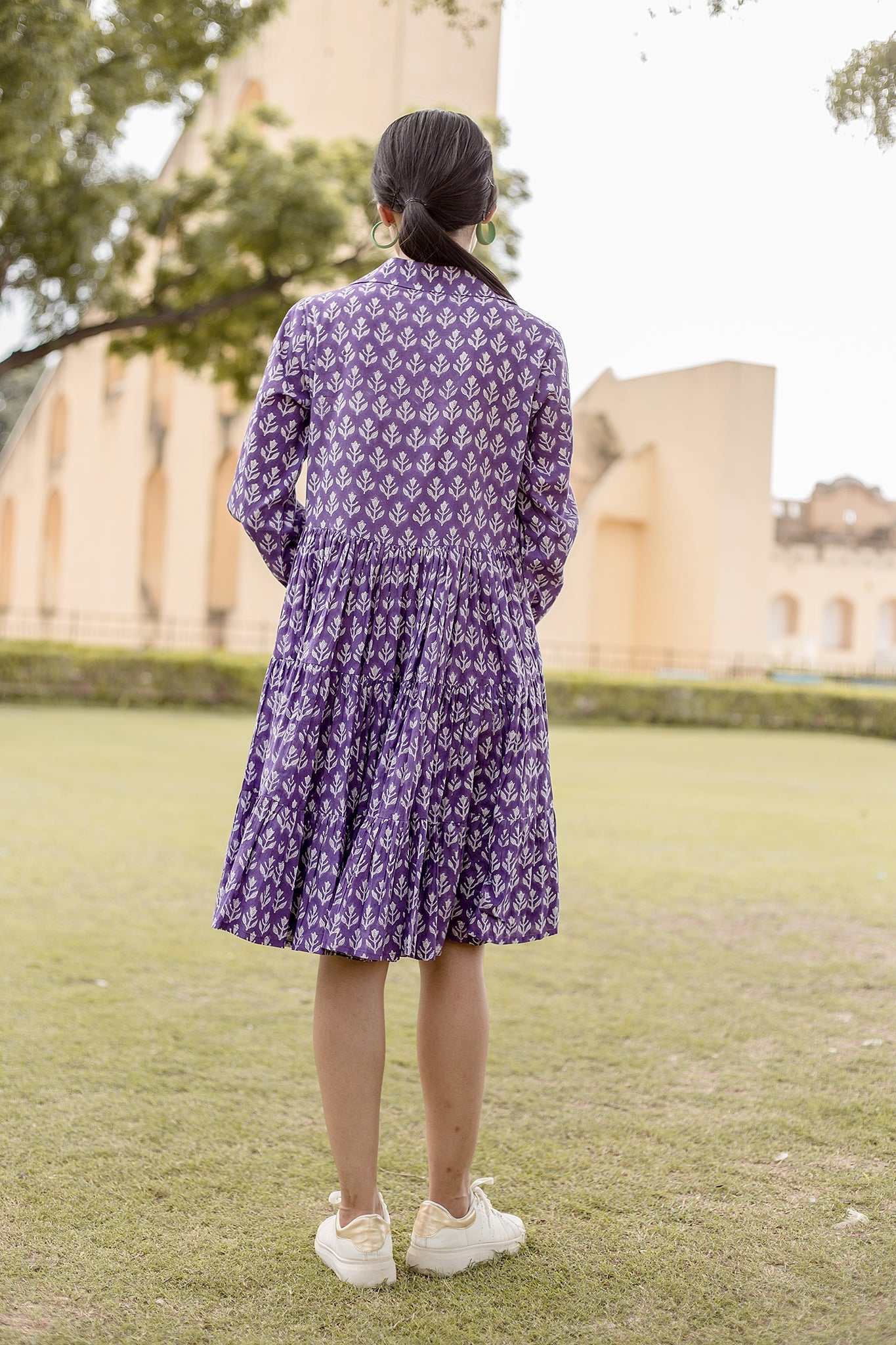 HIVA PURPLE DRESS