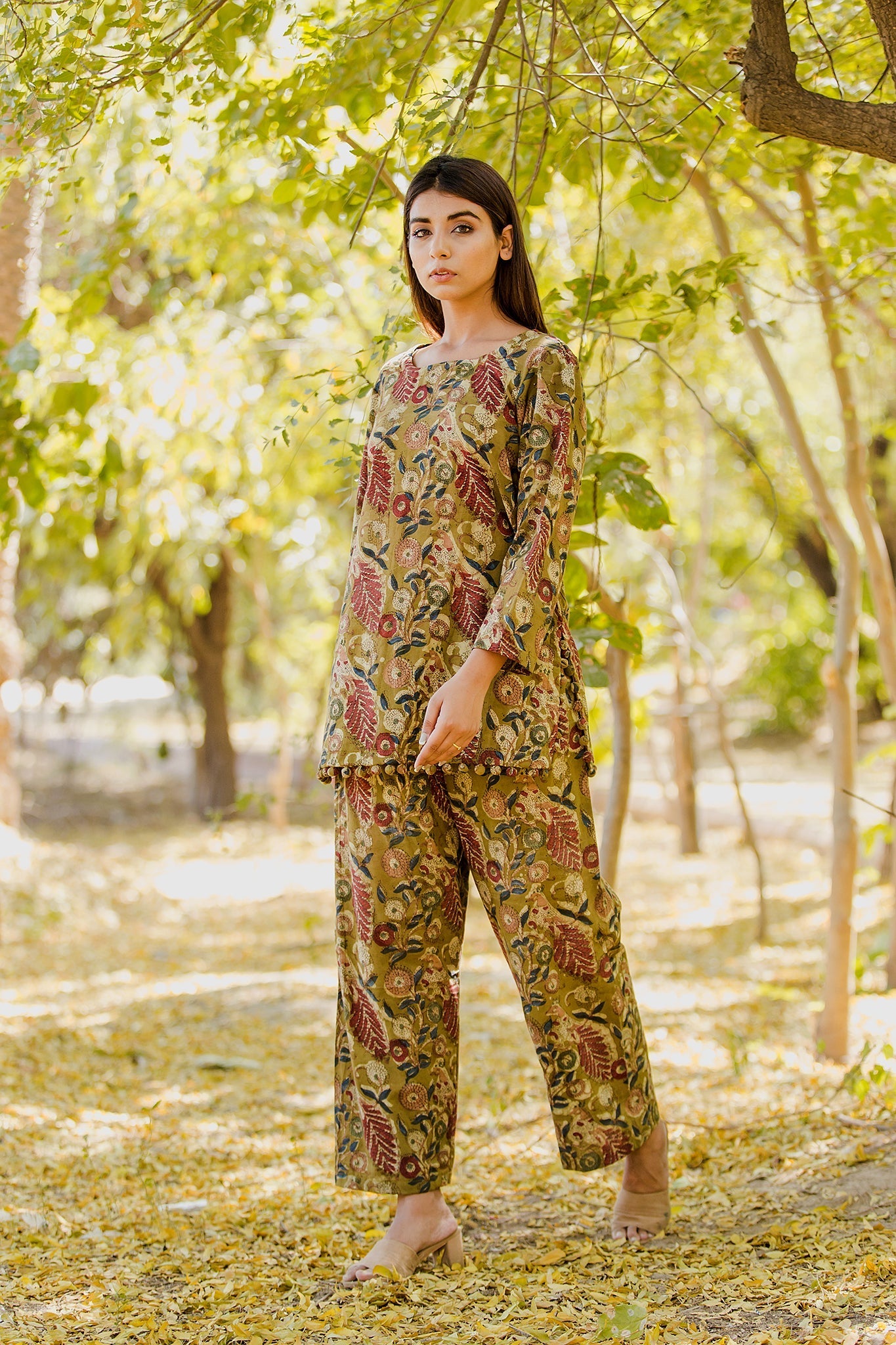 Morbaag Olive Co-Ord Set