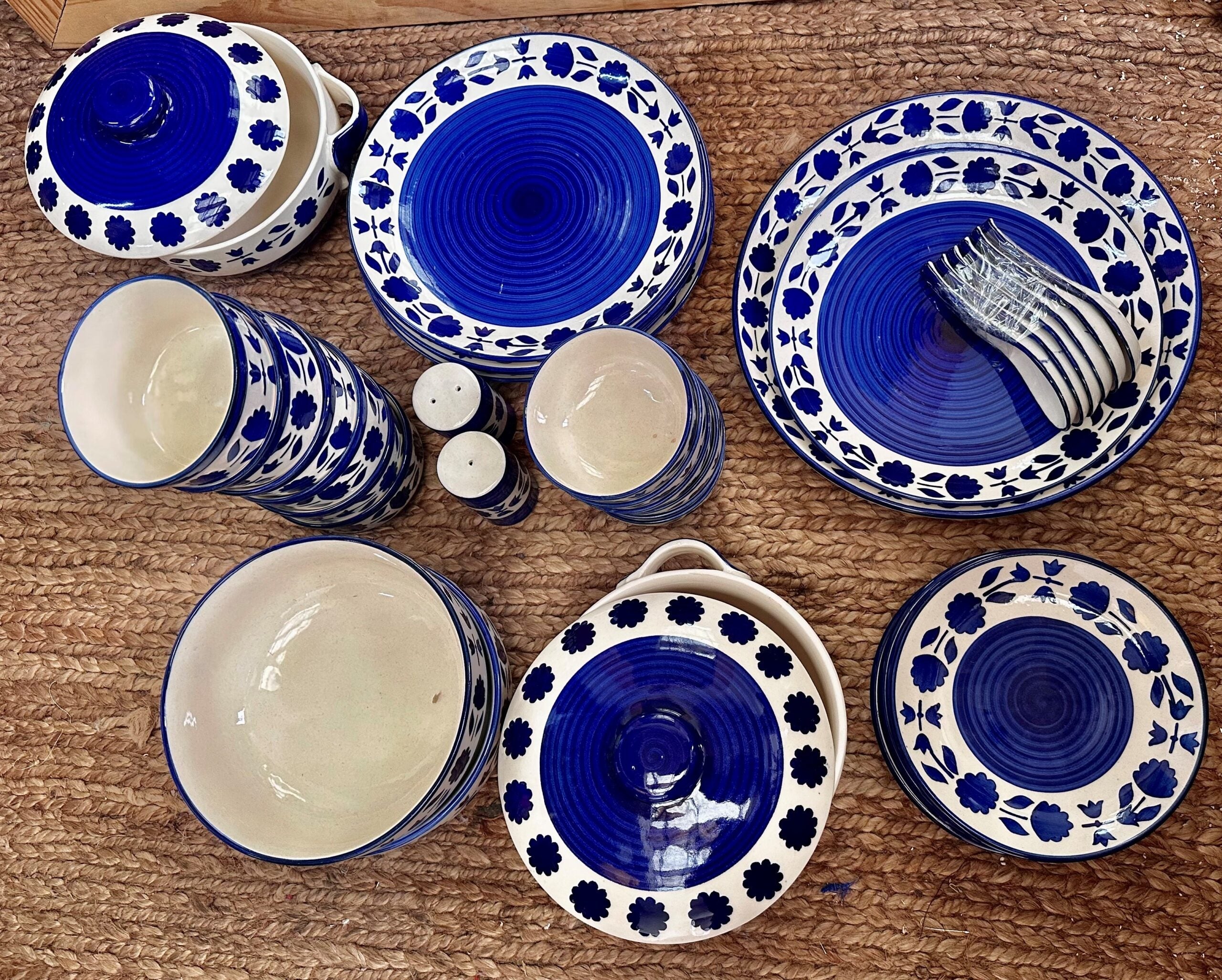 NIGHT BLUE DINNER SET