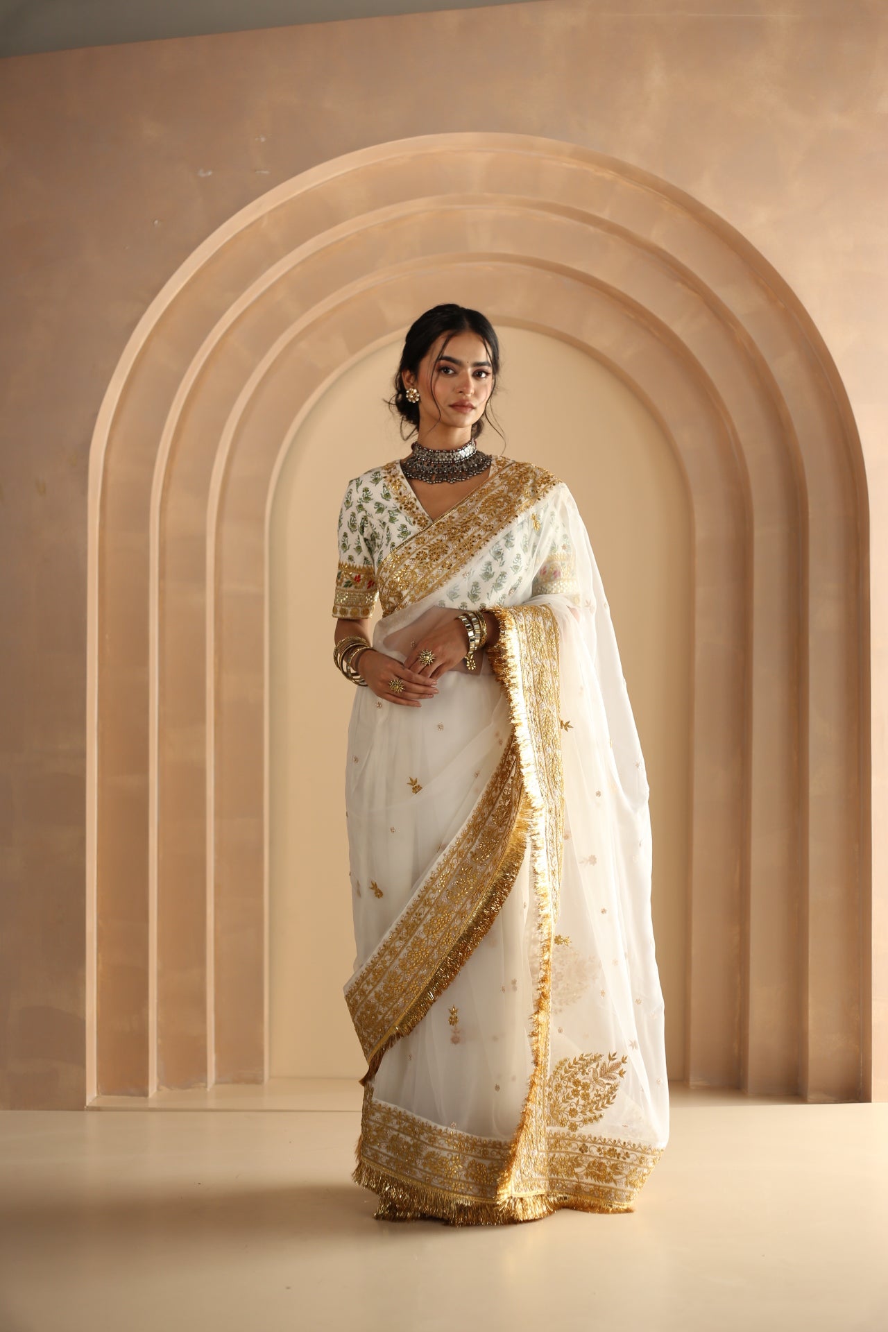 Gulnoor Organza Saree