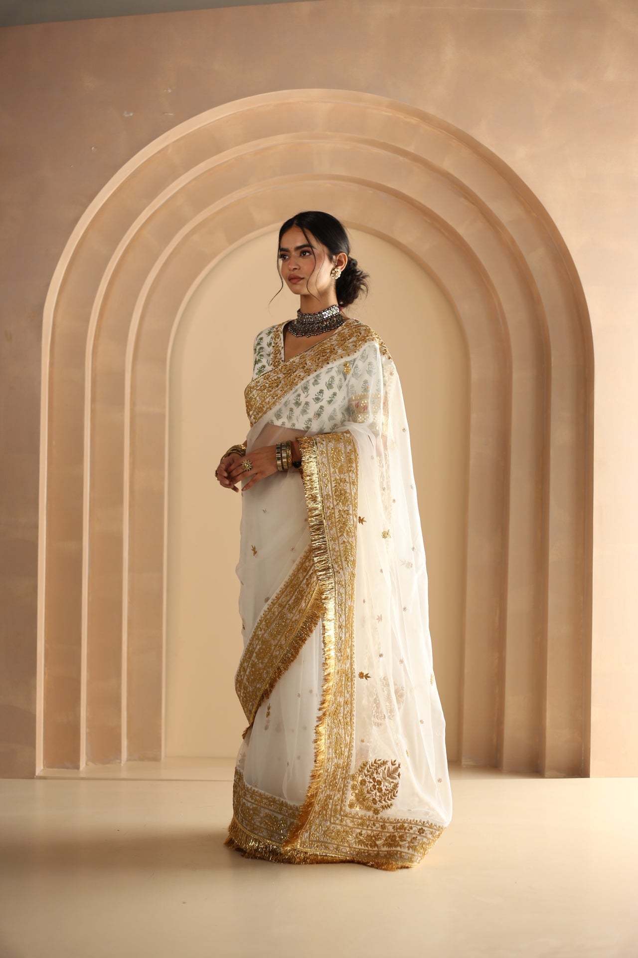 Gulnoor Organza Saree