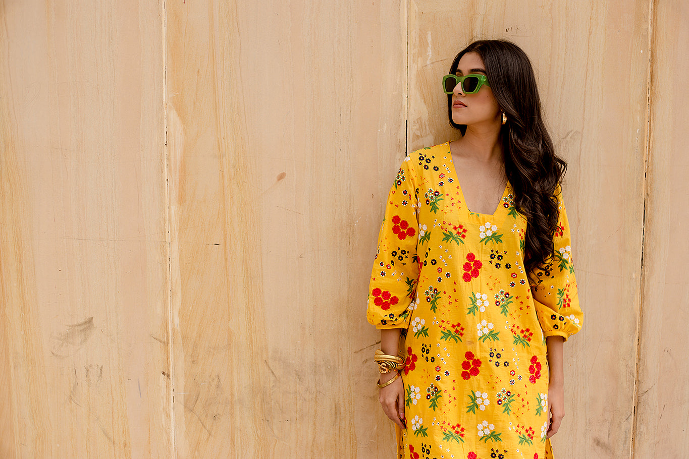 GARDEN YELLOW CO-ORD SET