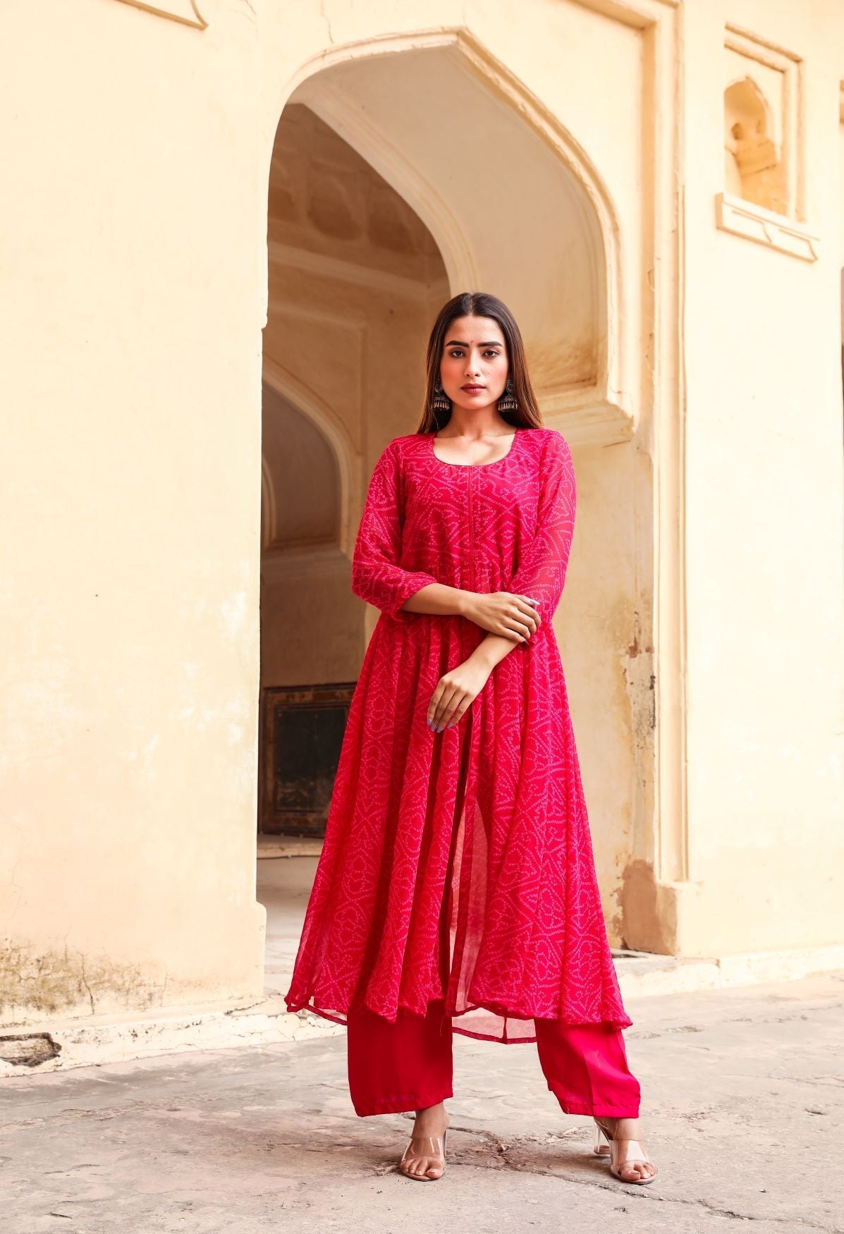 Janhvi Pink Set Gulabo Jaipur