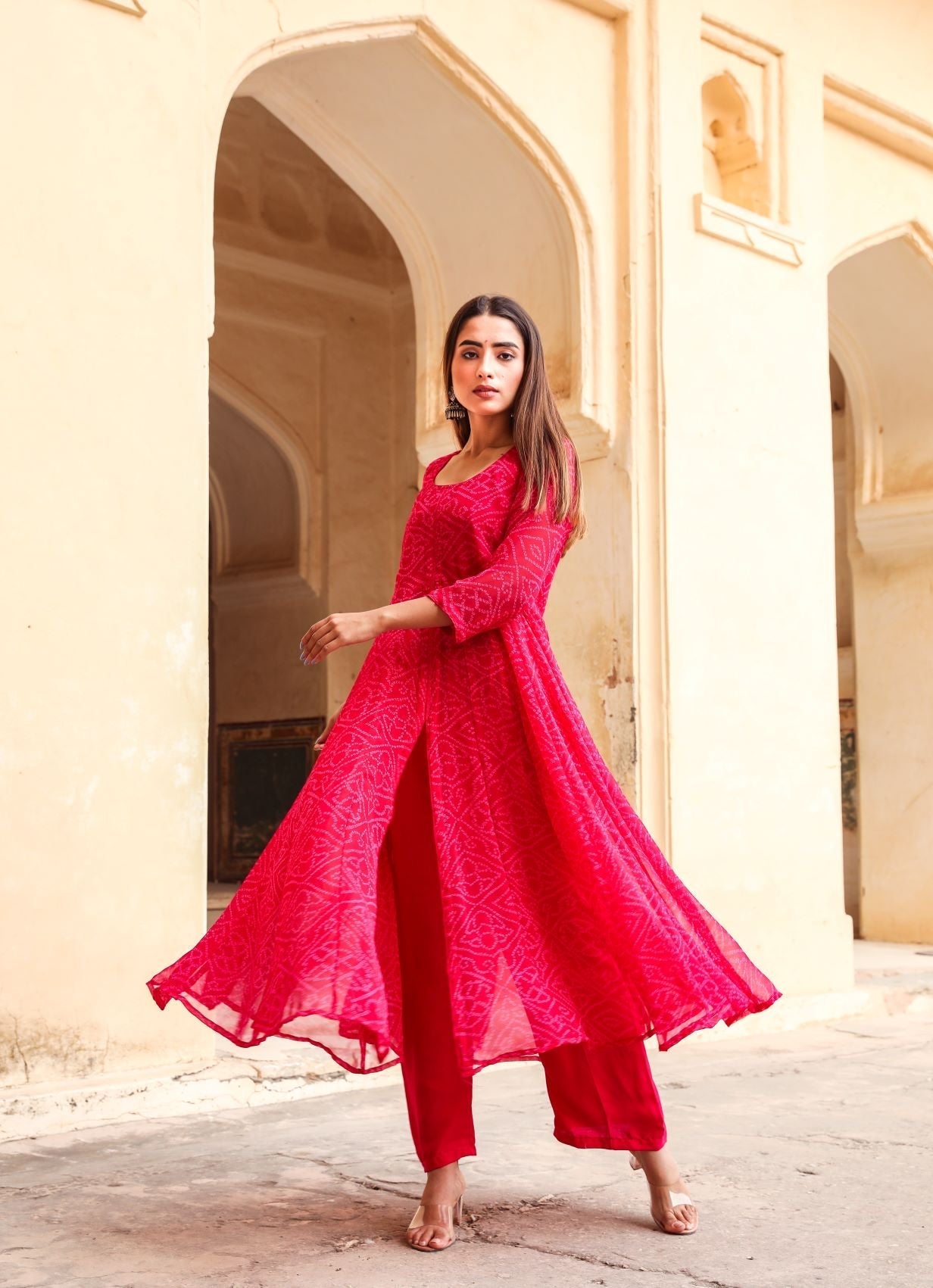 Janhvi Pink Set Gulabo Jaipur