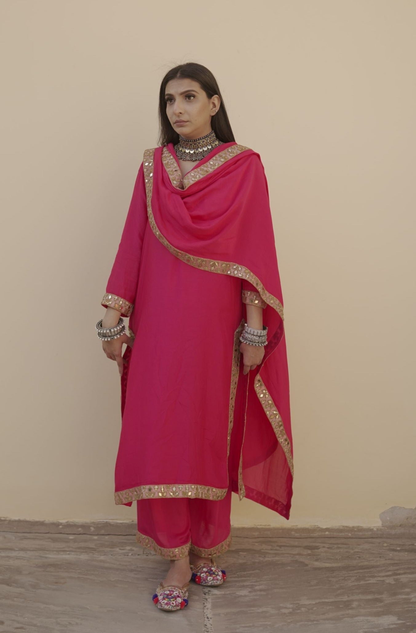 Kalista Pink Set Gulabo Jaipur