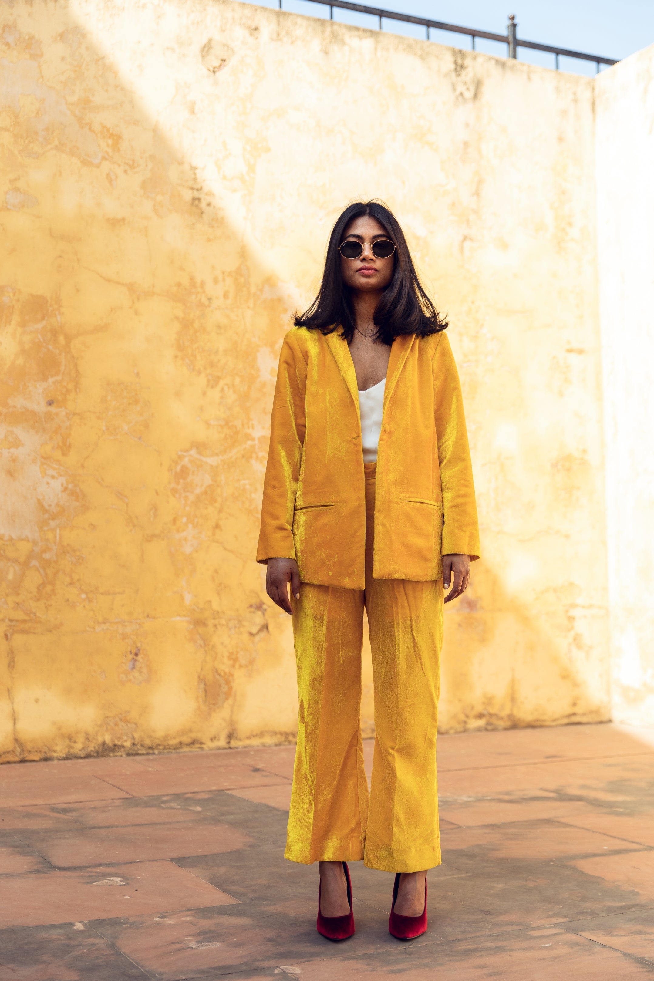 Karla Yellow Set Gulabo Jaipur