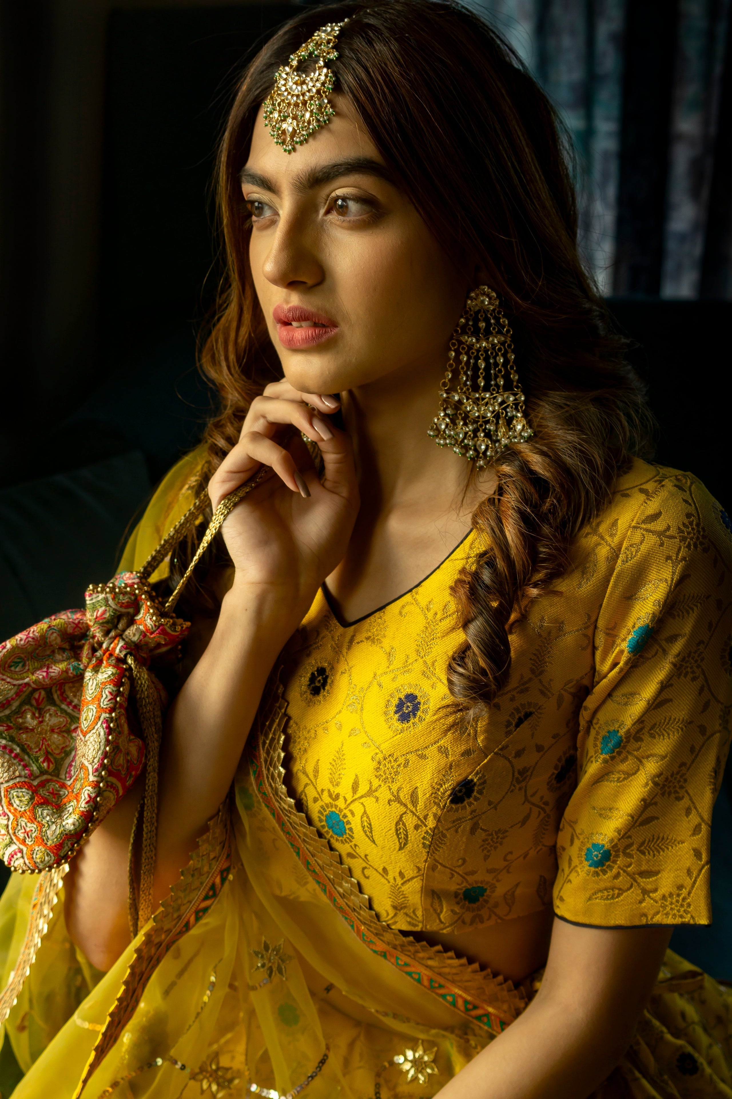 Kashika Kapoor In Aisha Yellow Lehenga Set Gulabo Jaipur