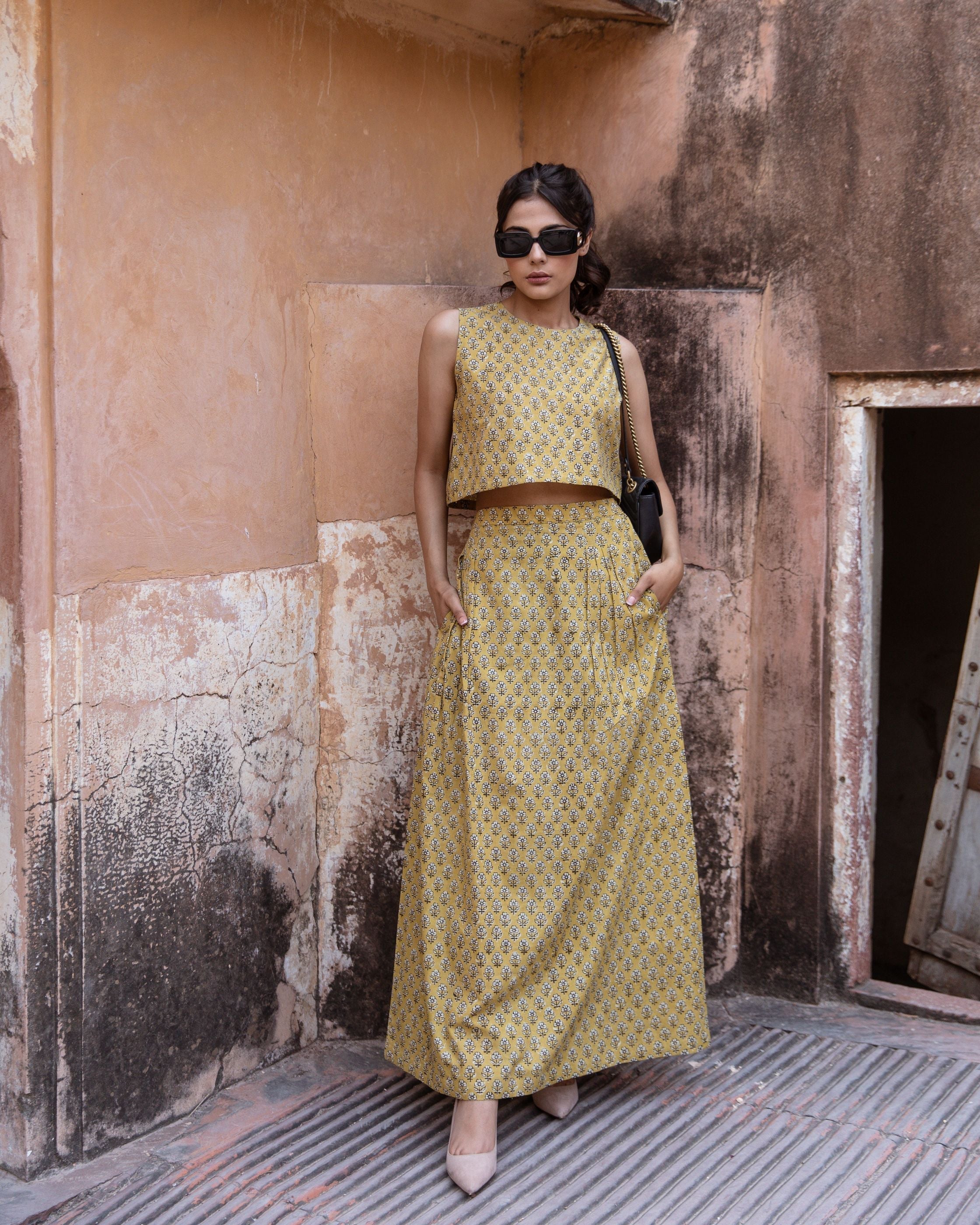 MIA YELLOW SET Gulabo Jaipur