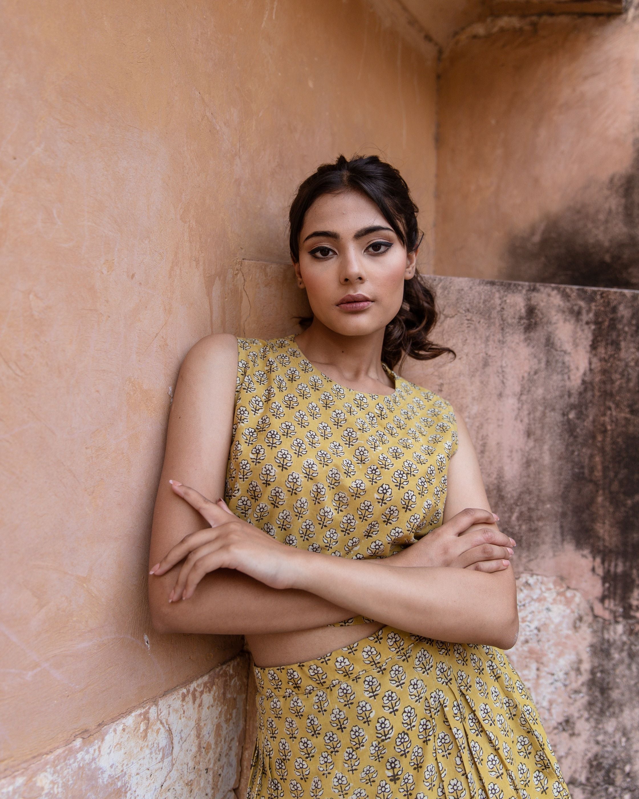 MIA YELLOW SET Gulabo Jaipur