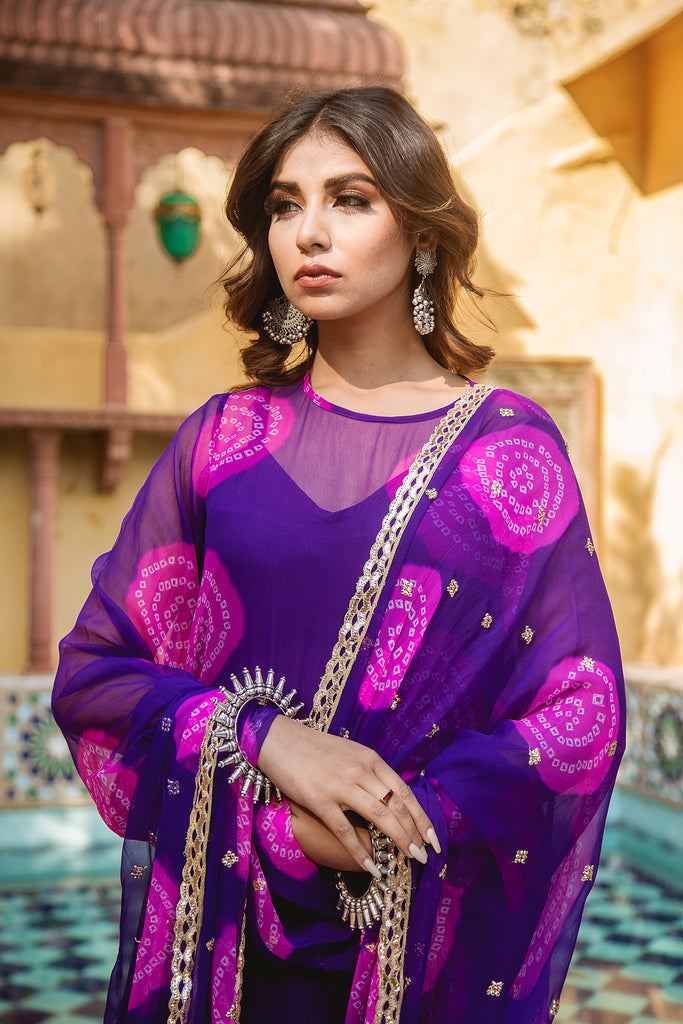 MINAL PURPLE SET Gulabo Jaipur