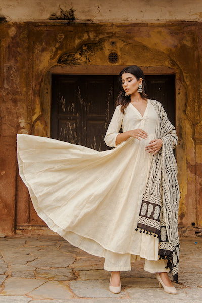 Maya Anarkali Set Gulabo Jaipur