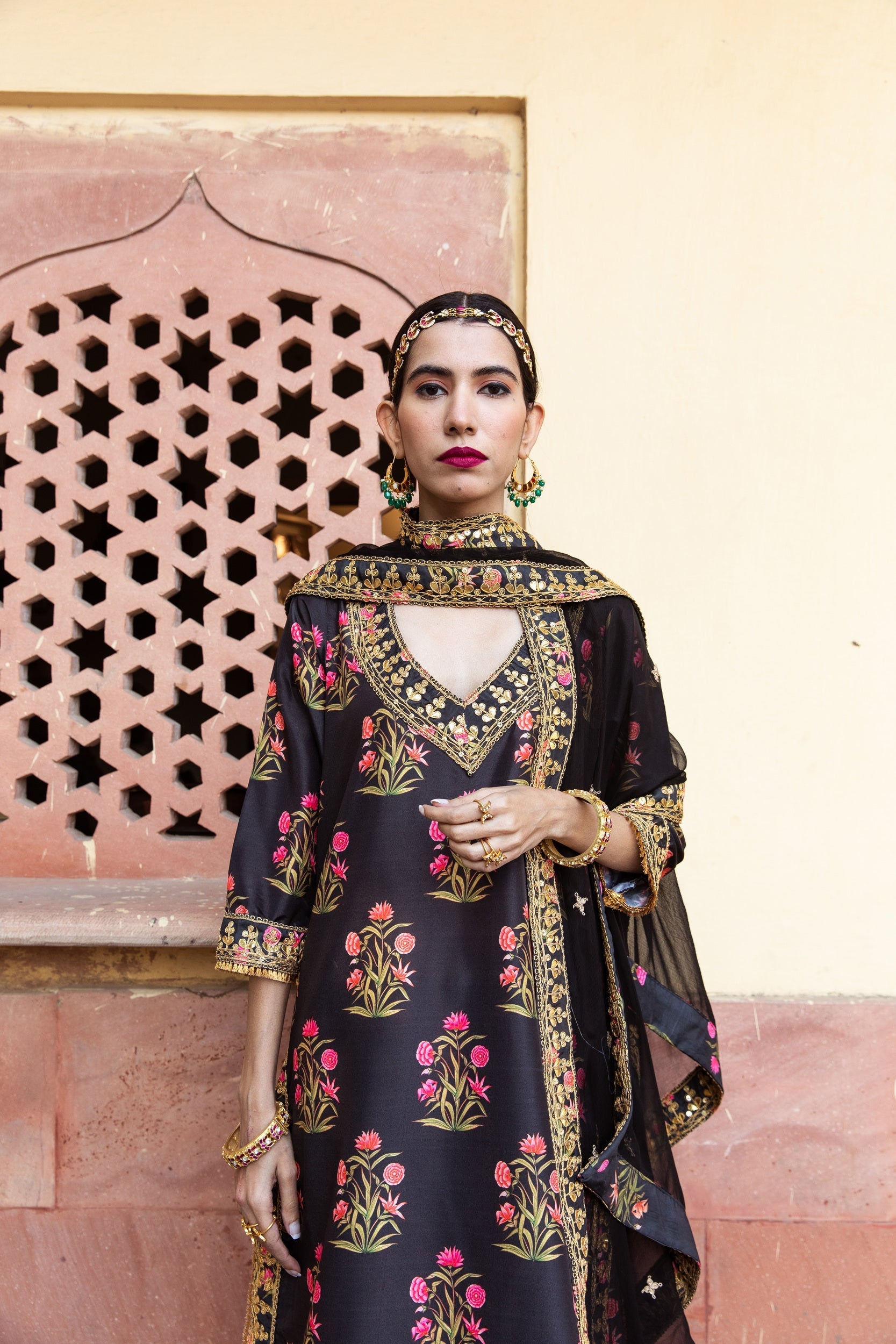 Mehreen Black Set Gulabo Jaipur