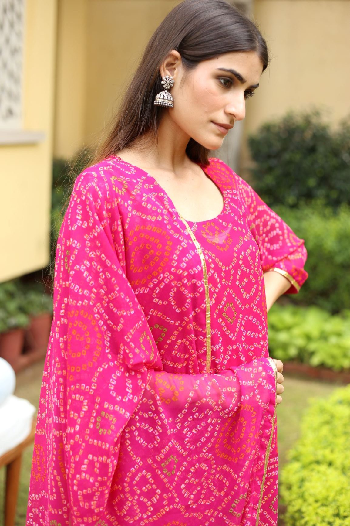 Naaz Pink Straight Set Gulabo Jaipur