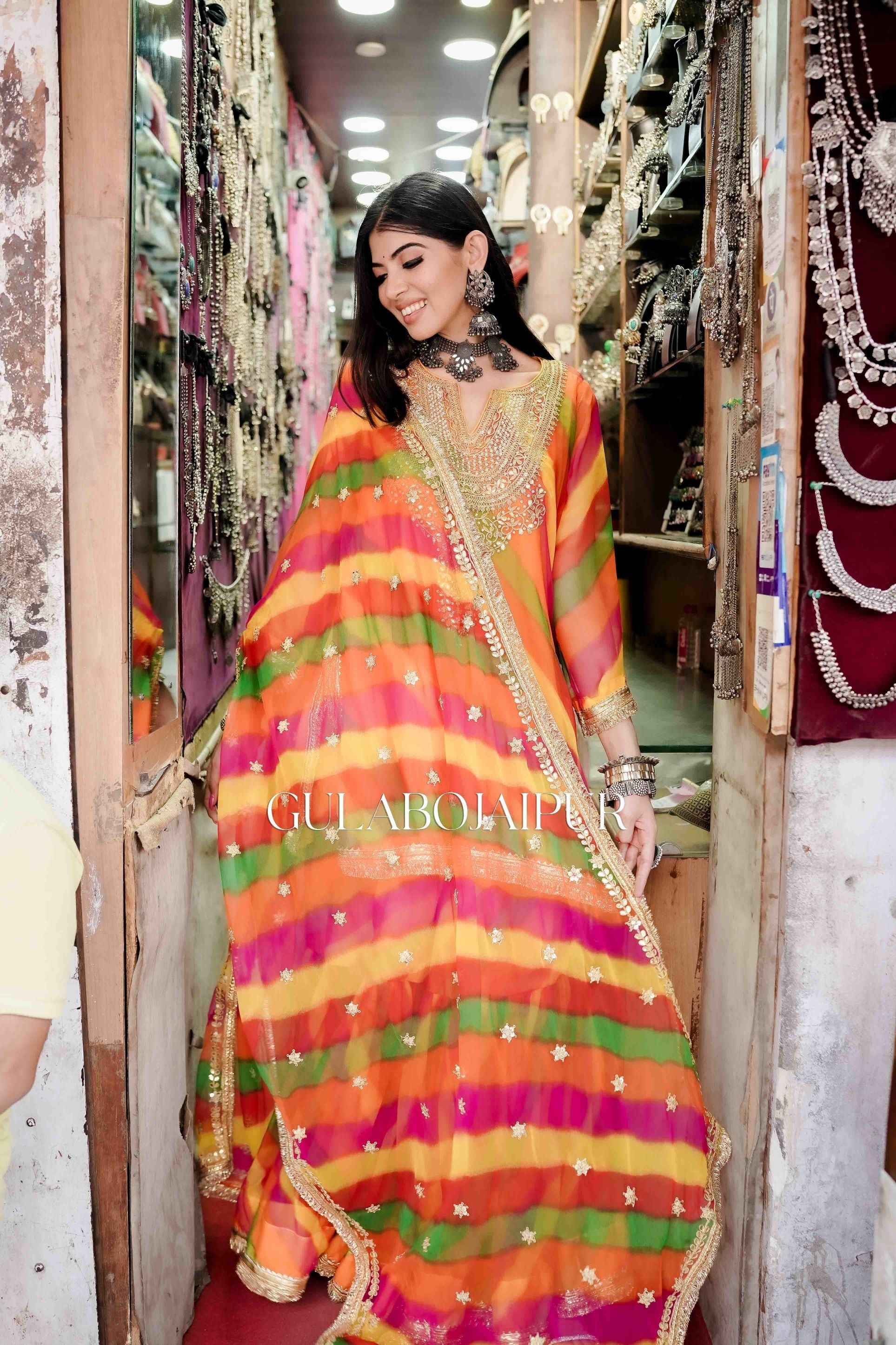 QALA YELLOW SET Gulabo Jaipur