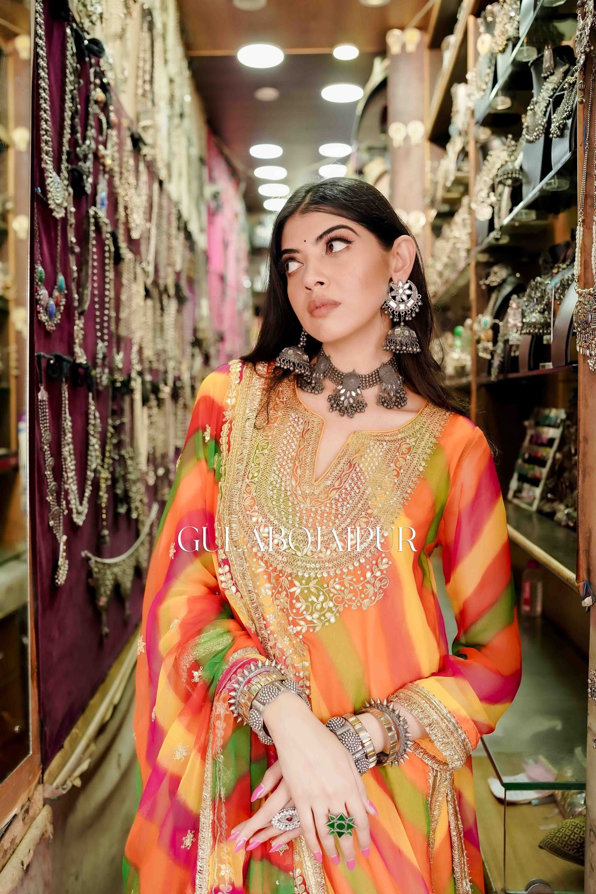 QALA YELLOW SET Gulabo Jaipur