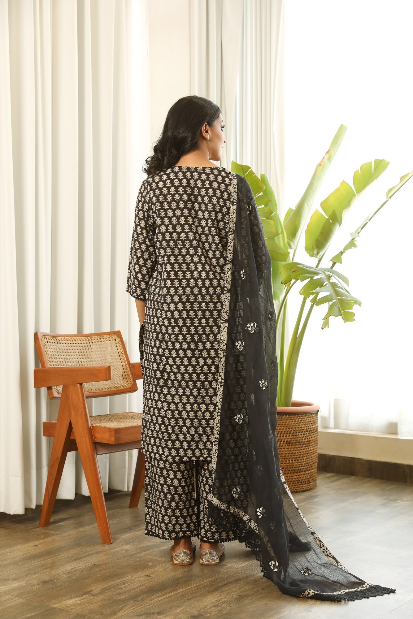 REKHA BLACK SET Gulabo Jaipur