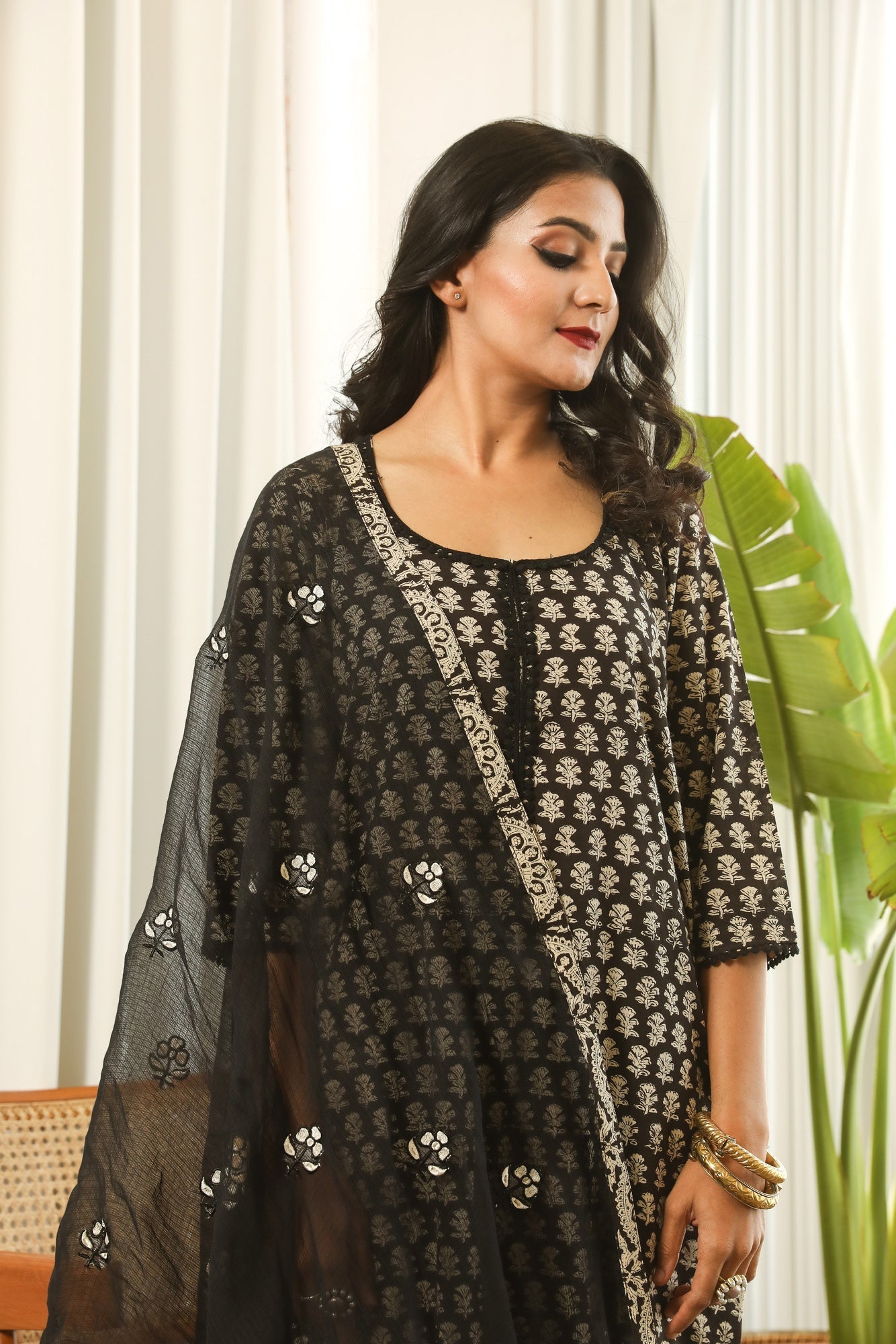 REKHA BLACK SET Gulabo Jaipur