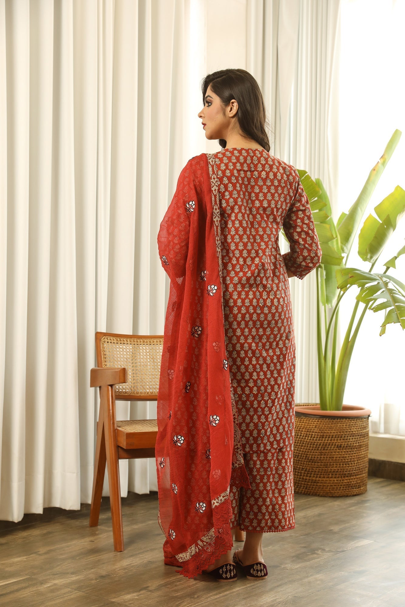 REKHA RED SET Gulabo Jaipur