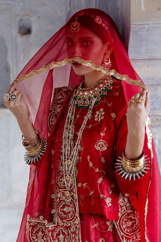 Rati Jaal Lehenga Gulabo Jaipur