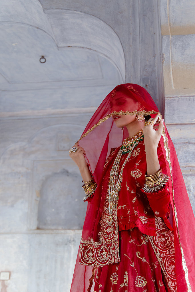 Rati Jaal Lehenga Gulabo Jaipur